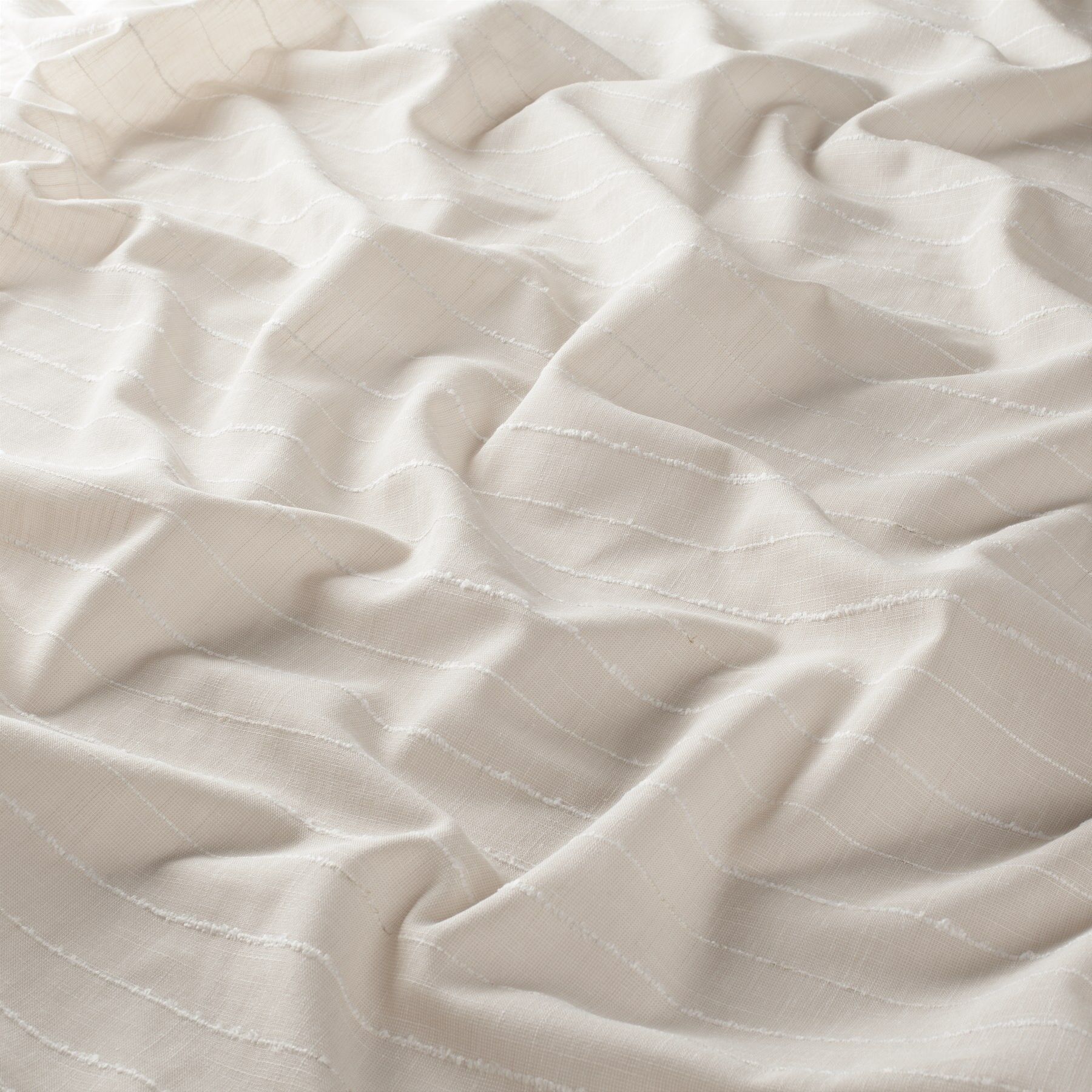 Ja7108 072 Naturia Stripe Gardinenstoff Meterware Gestreift Beige