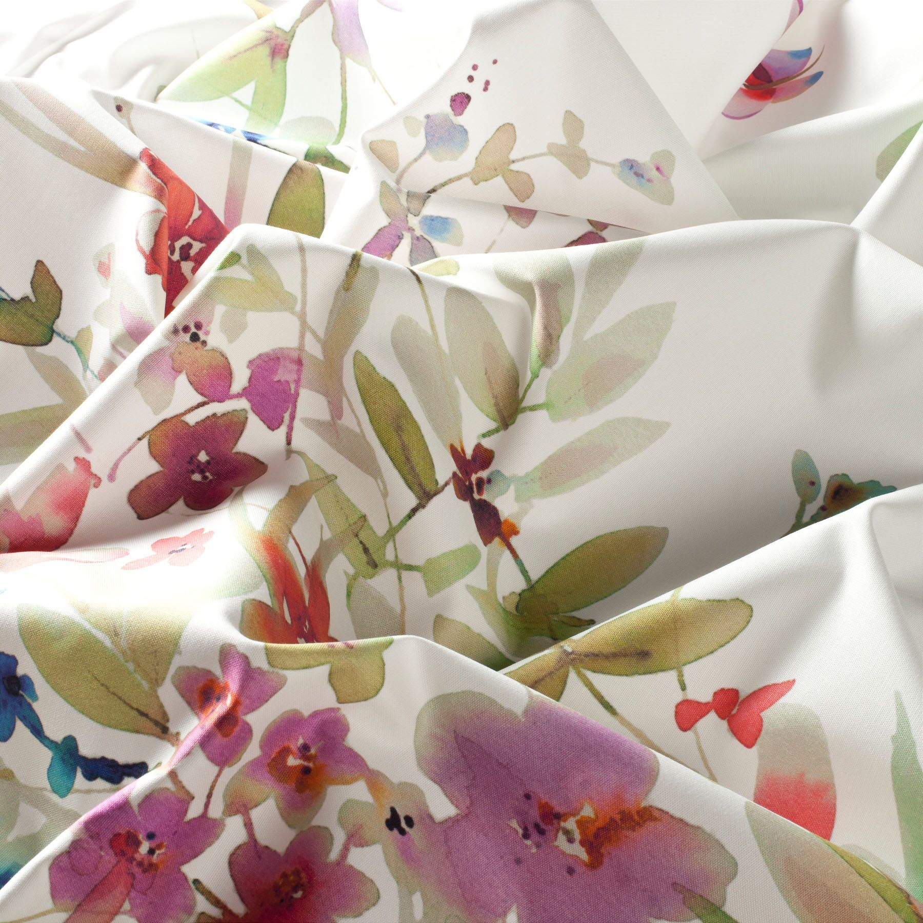 1 8710 160 Mon Desir Jab Vorhangstoff Meterware Mit Blumenmuster Bunt