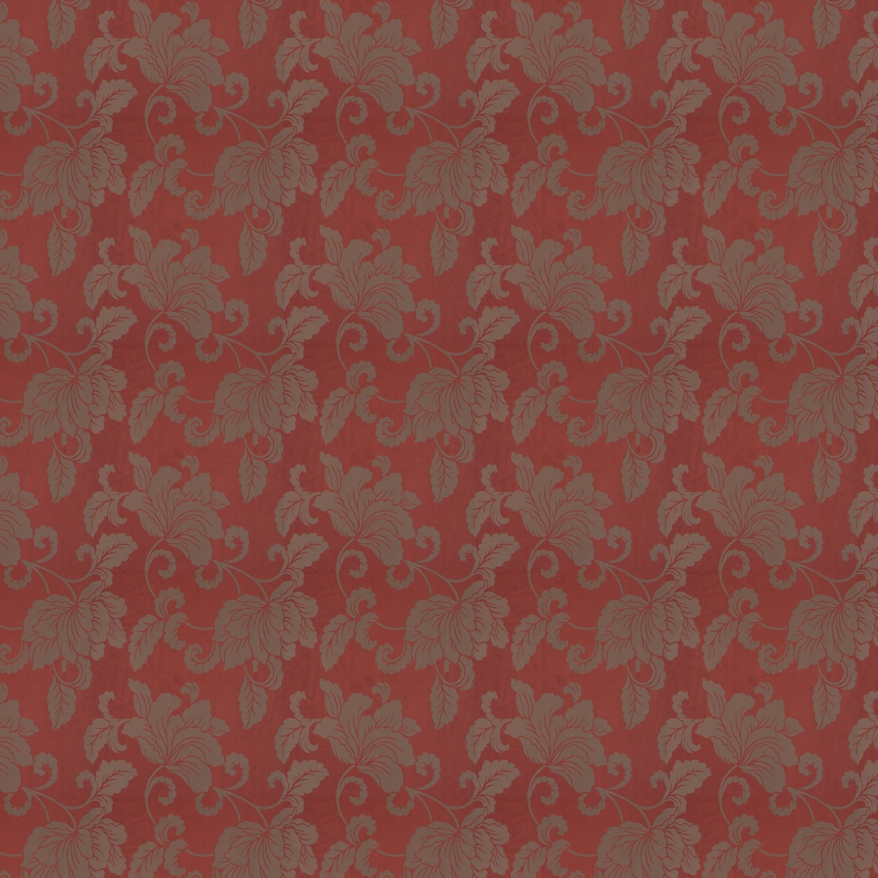 Ca1426 010 Foglia Jab Vorhangstoff Meterware Gemustert Rot 1