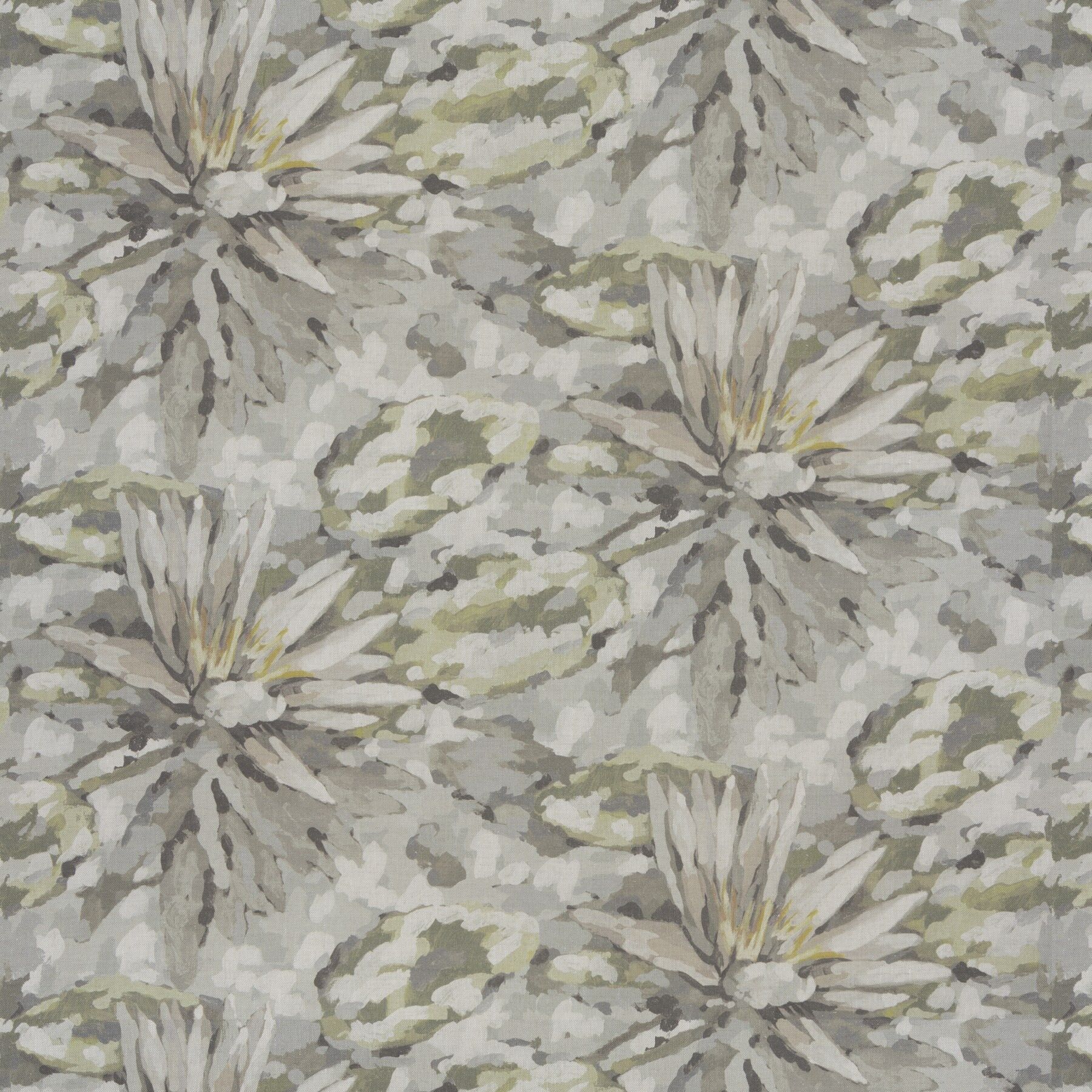 Ca1572 070 By The Lake Jab Vorhangstoff Meterware Mit Blumenmuster Beige Grau 1