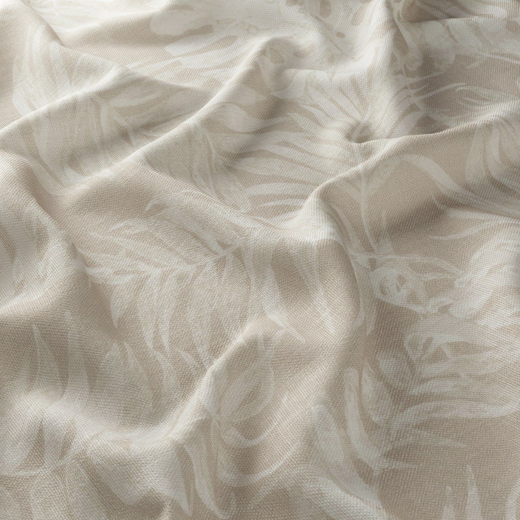 8 1917 070 La Palma Jab Vorhangstoff Meterware Gemustert Beige