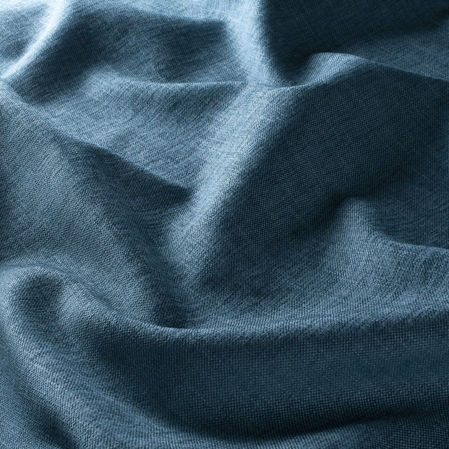 9 6007 083 Bonito Jab Vorhangstoff Meterware Blau