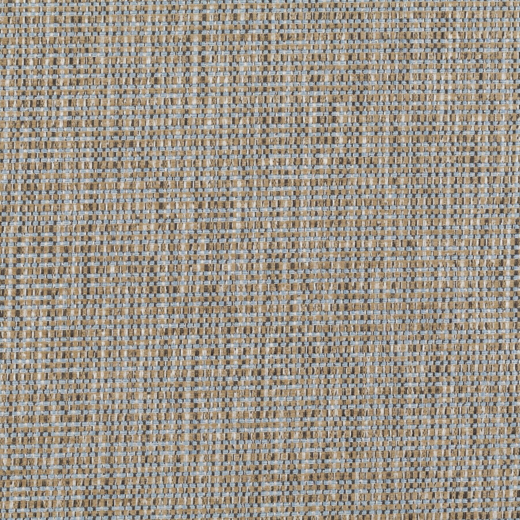 9 7867 050 Halifax Jab Vorhangstoff Meterware Gemustert Blau Braun 1
