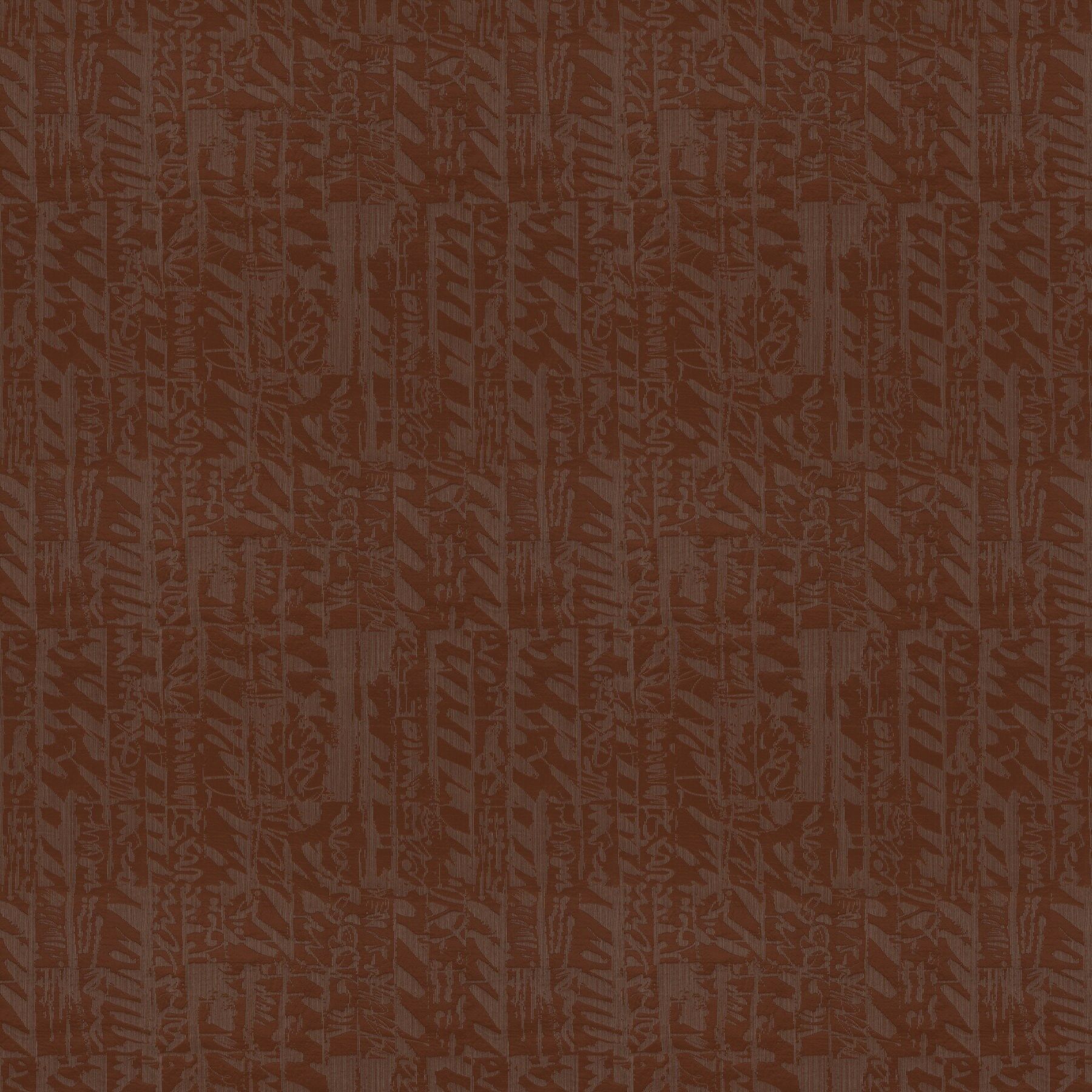 Ca1722 061 Botanical Heart Jab Vorhangstoff Meterware Gemustert Orange 1