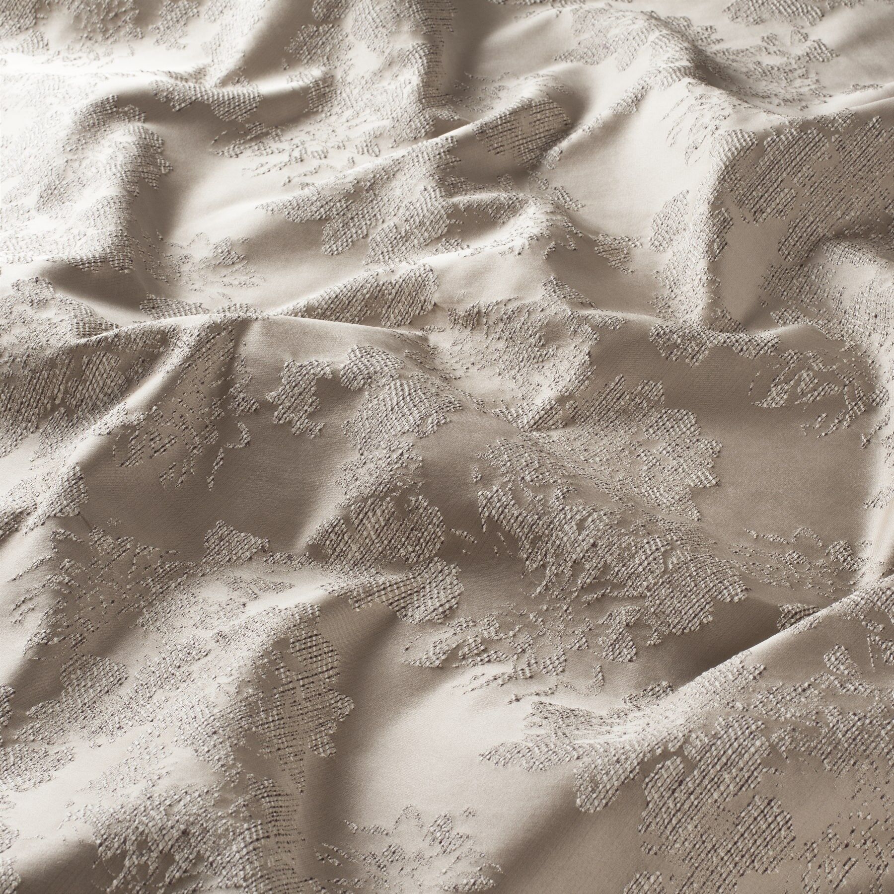 Ja7033 070 Chantilly Jab Vorhangstoff Meterware Gemustert Beige