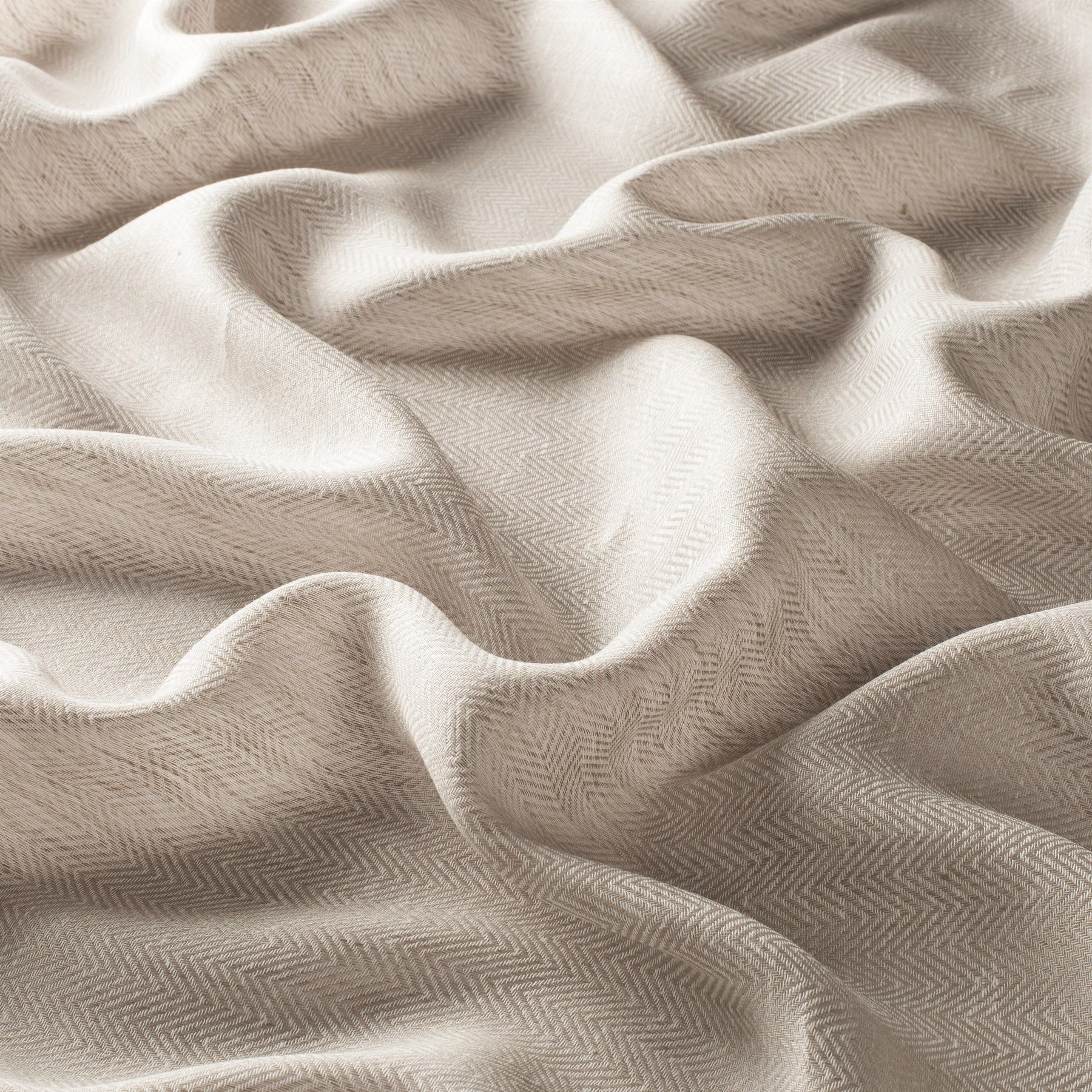 9 7652 072 Annabelle Jab Vorhangstoff Meterware Beige
