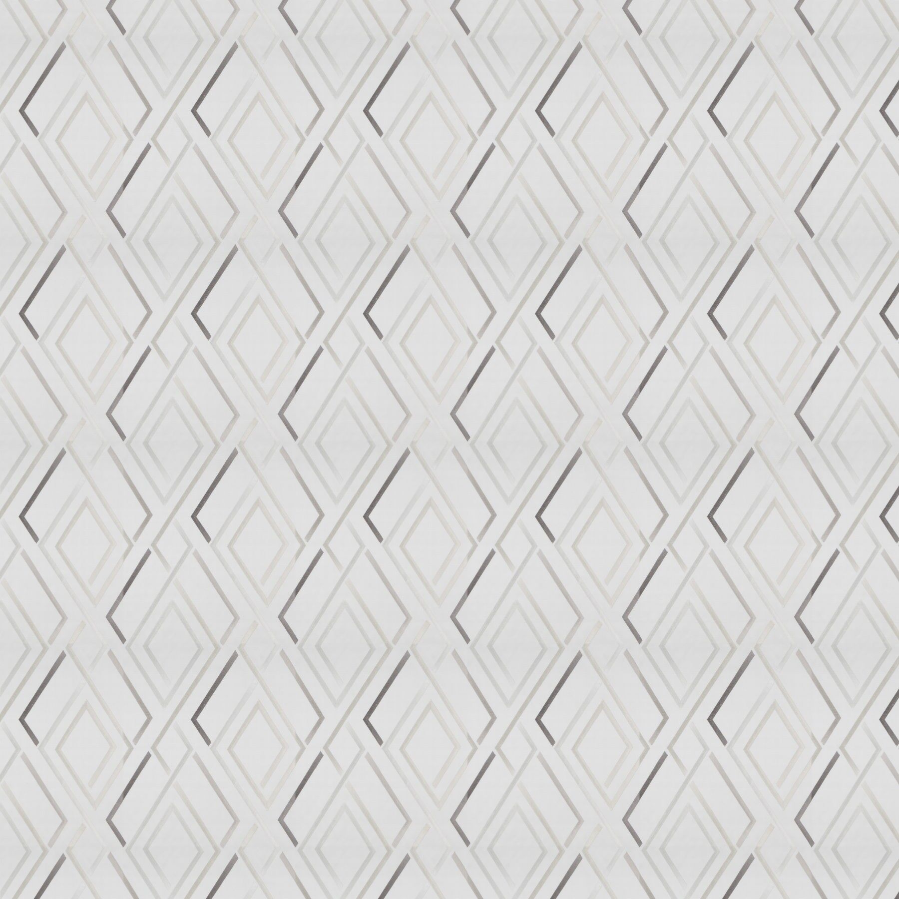 9 7749 070 Shape Jab Vorhangstoff Meterware Gemustert Weiss Grau 1