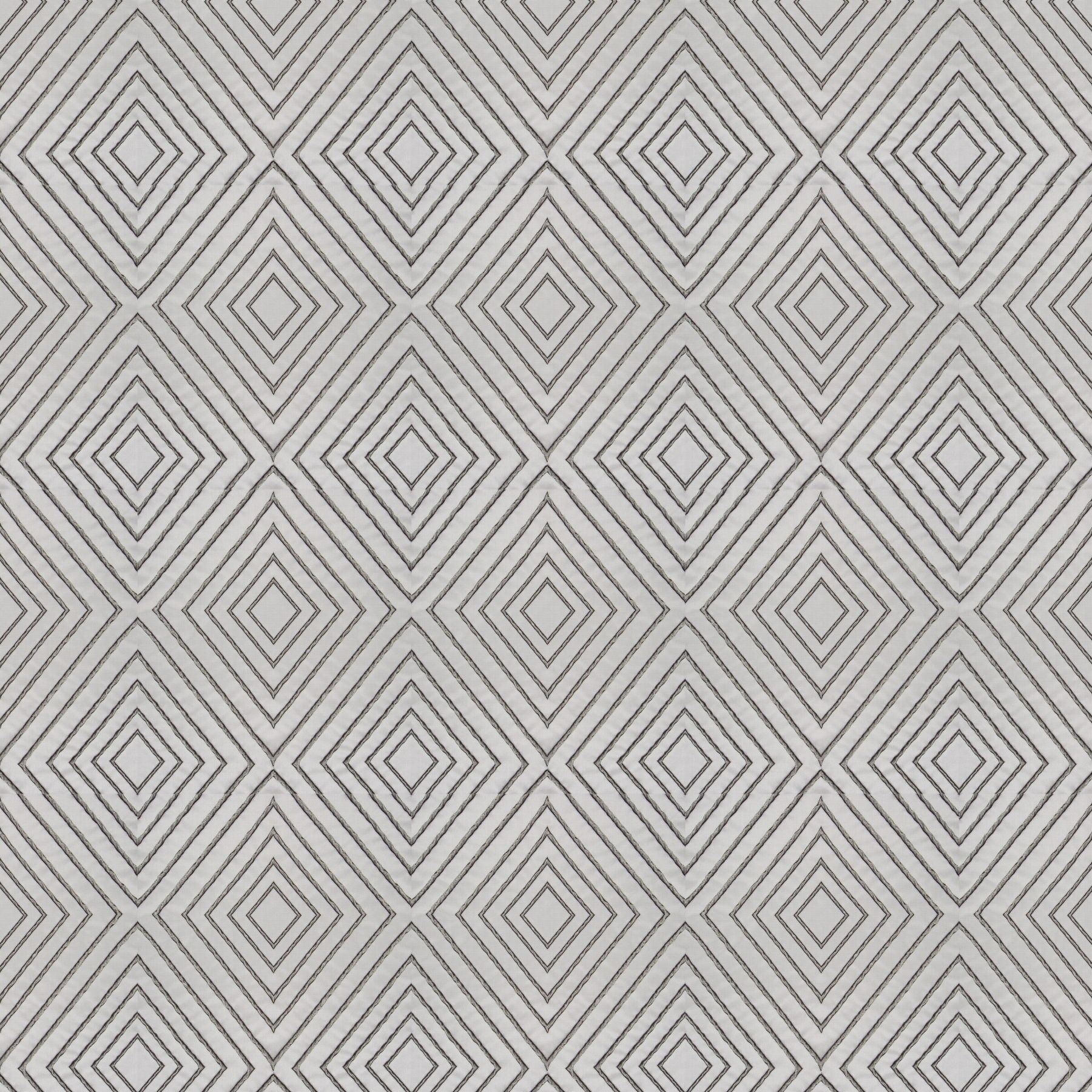 9 7790 070 Rombico Jab Vorhangstoff Meterware Gemustert Weiss Grau 1