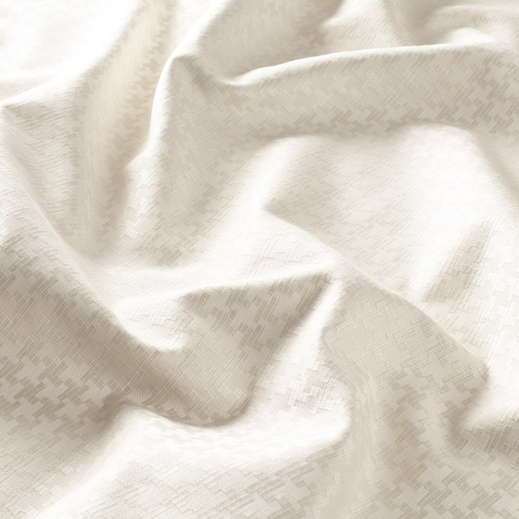 Ca1458 071 Allusione Jab Vorhangstoff Meterware Gemustert Beige