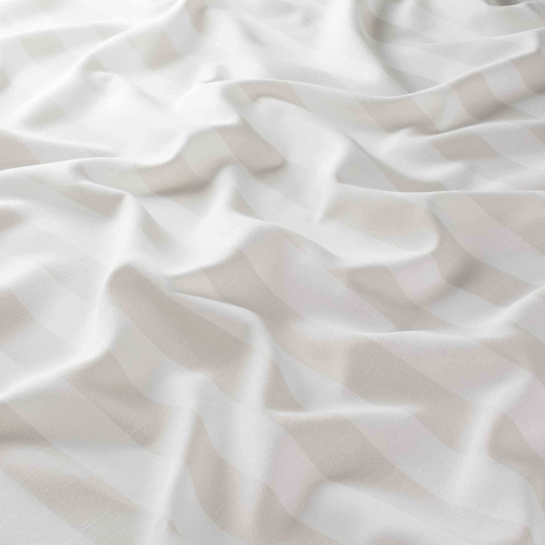 Gs1000 070 Harry Jab Vorhangstoff Meterware Gestreift Beige Weiss