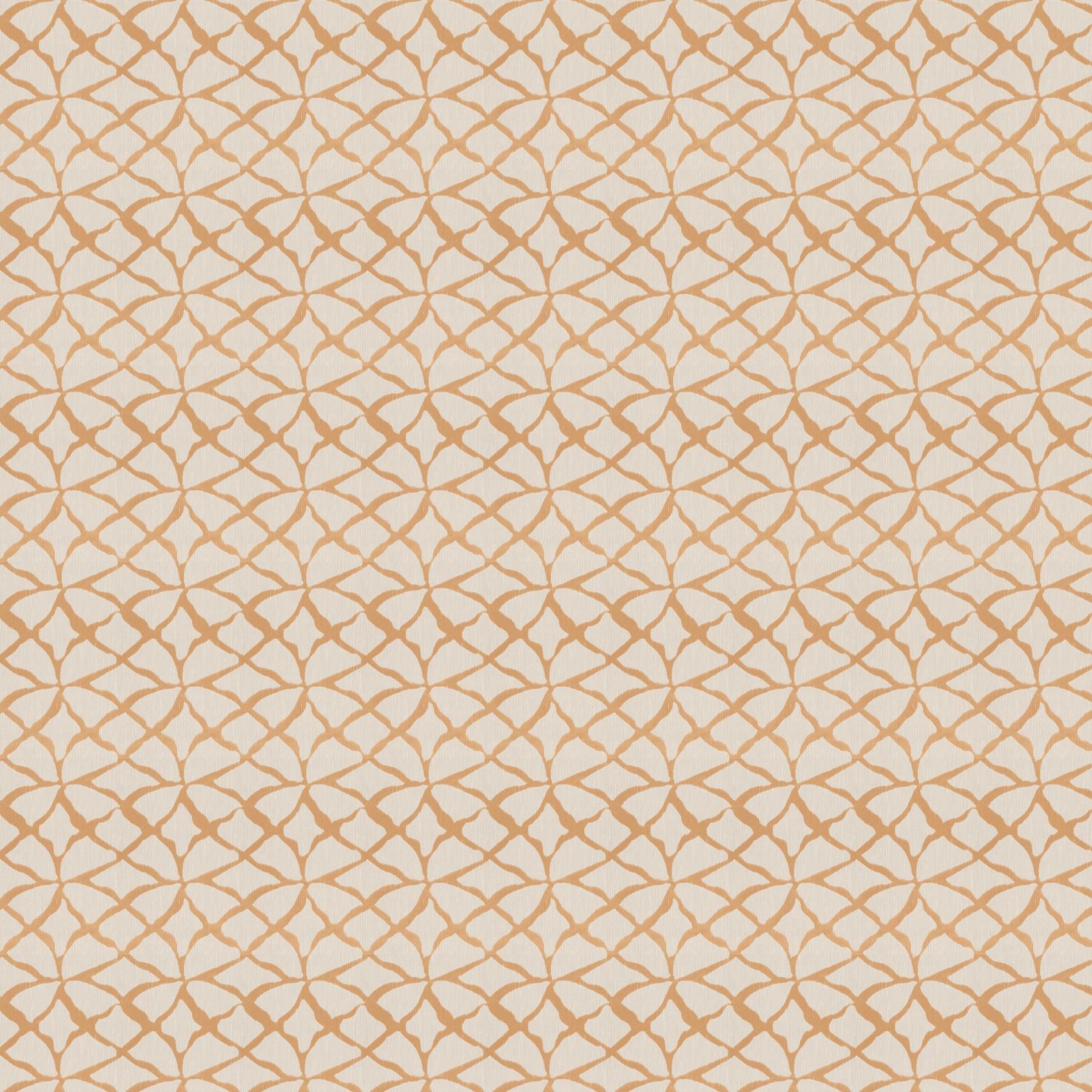 8 1869 060 Verdi Jab Vorhangstoff Meterware Gemustert Beige Orange 1