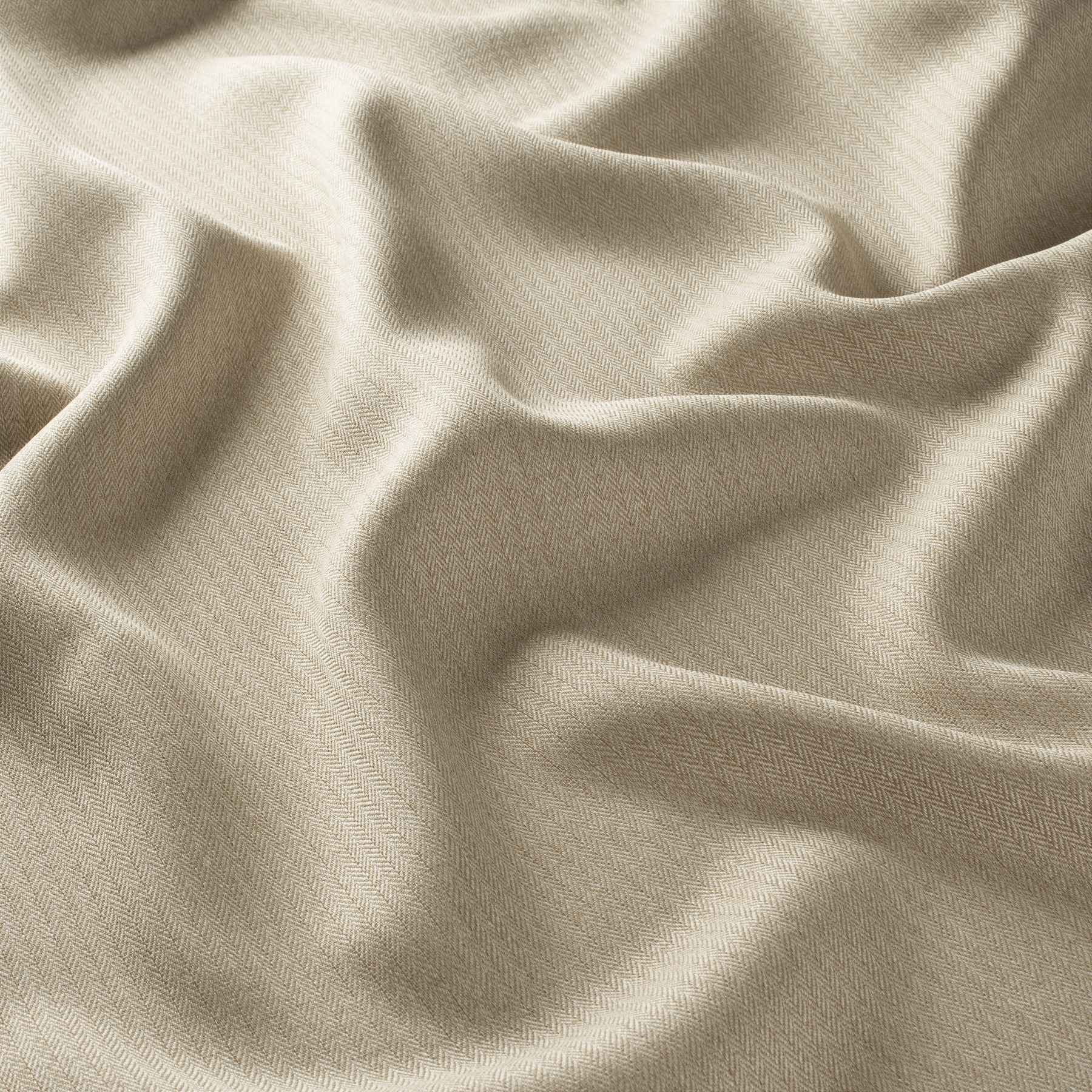 9 6043 072 Rigato Jab Vorhangstoff Meterware Beige