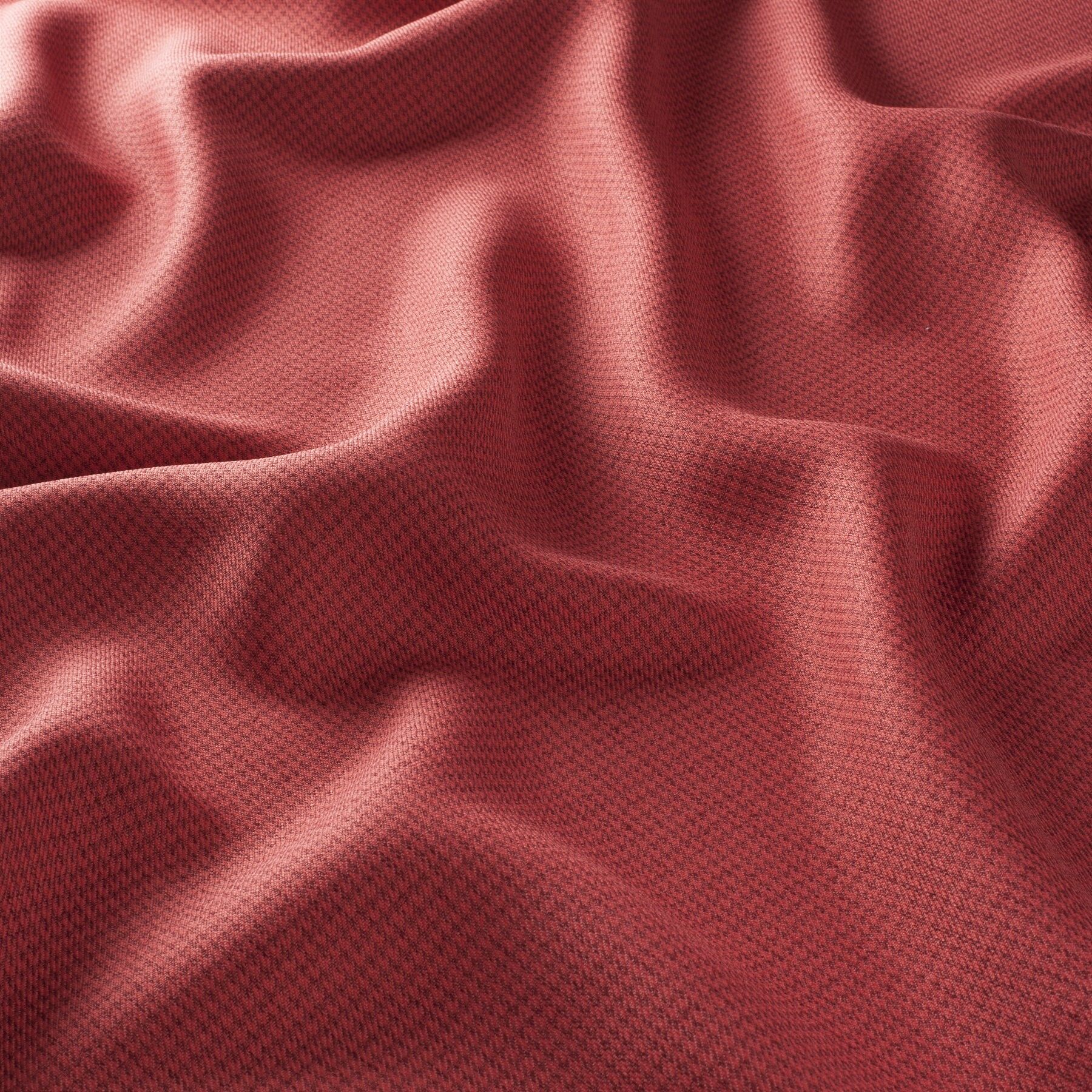 9 6055 011 Casella Jab Vorhangstoff Meterware Gemustert Rot