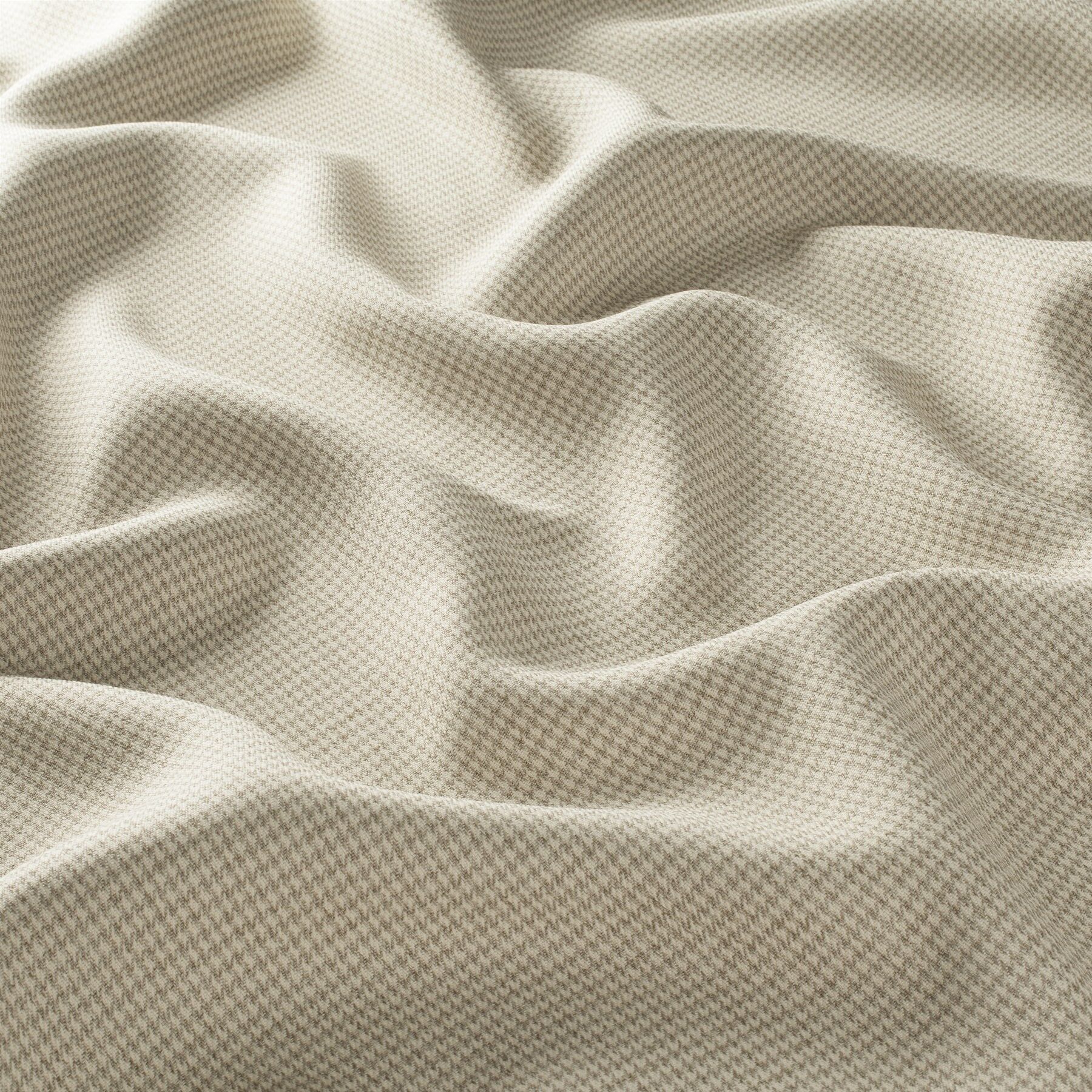 9 6055 033 Casella Jab Vorhangstoff Meterware Gemustert Gruen Beige