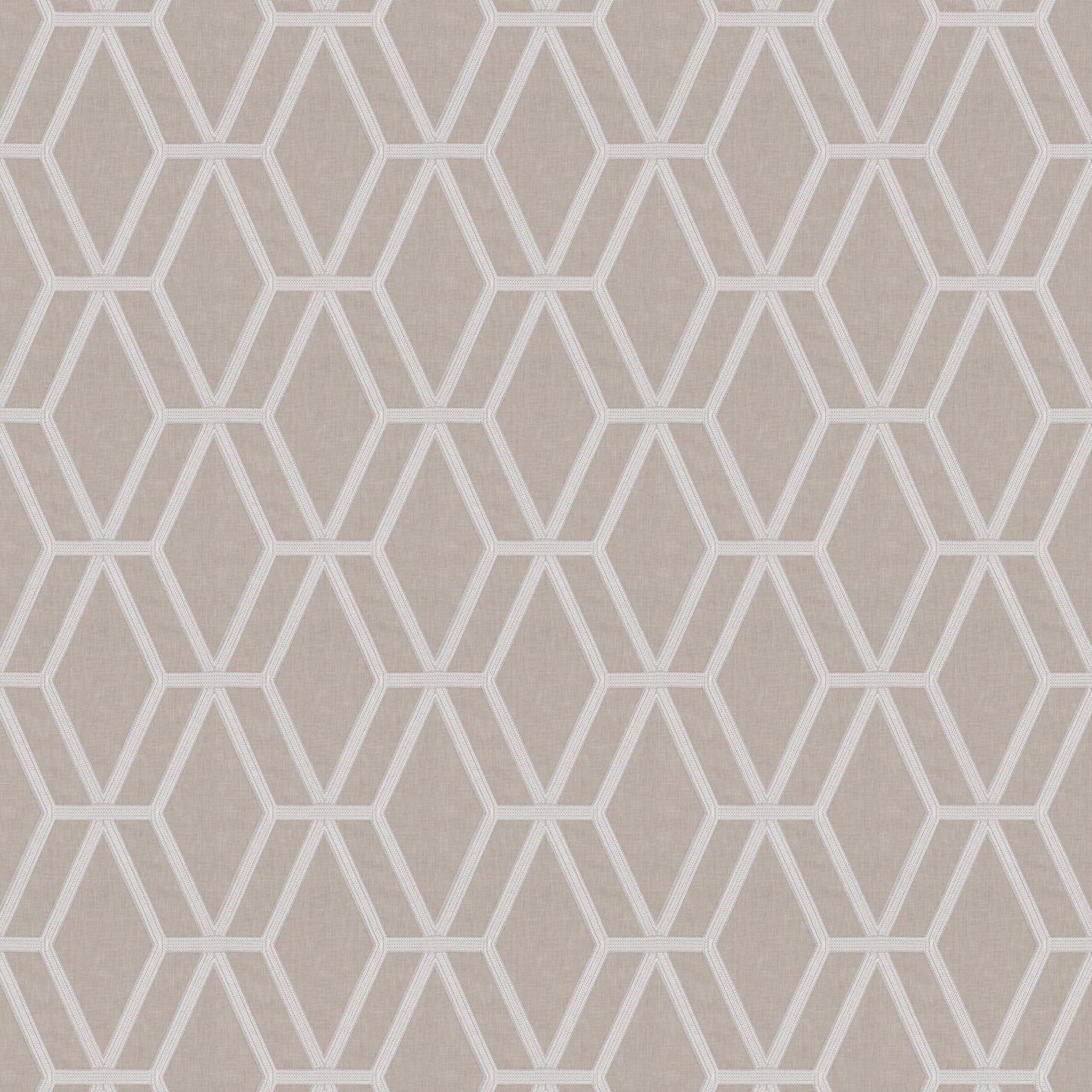 Ca1409 091 Cobra Jab Vorhangstoff Meterware Gemustert Beige 1