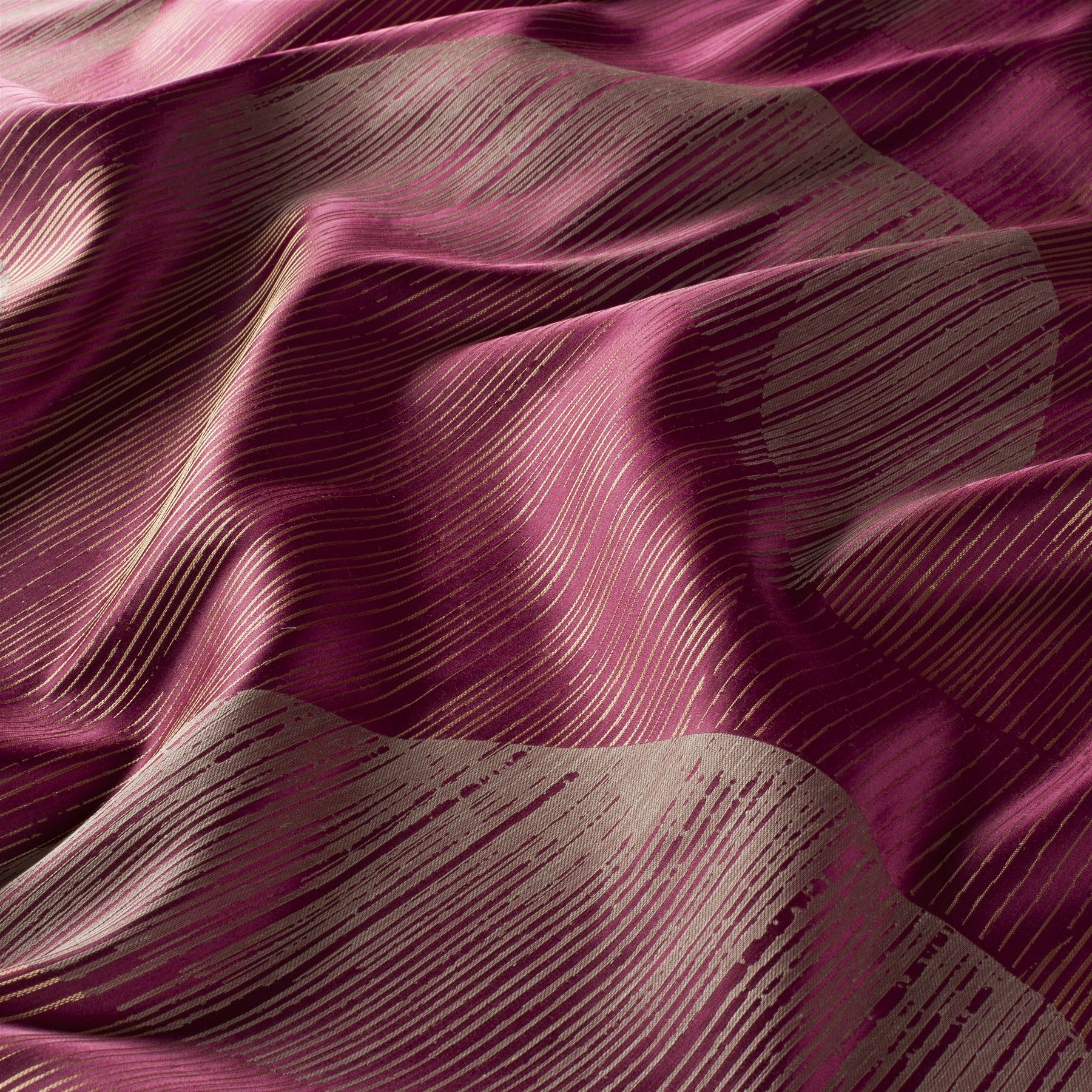 Ja7053 060 Circolo Jab Vorhangstoff Meterware Gemustert Pink
