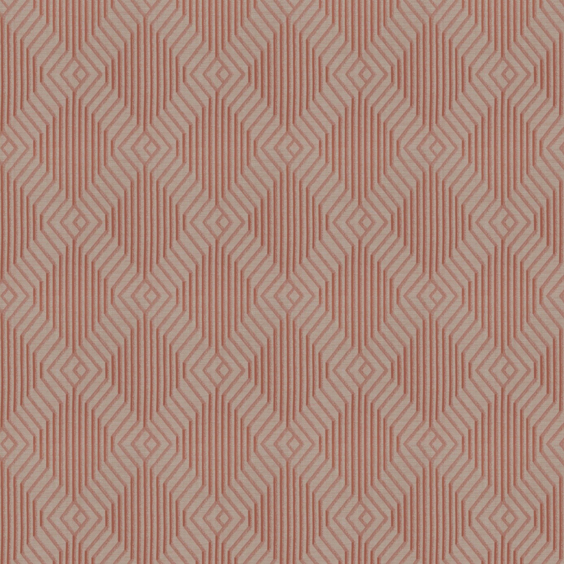 Ja7118 060 Amaris Jab Vorhangstoff Meterware Gemustert Rosa 1