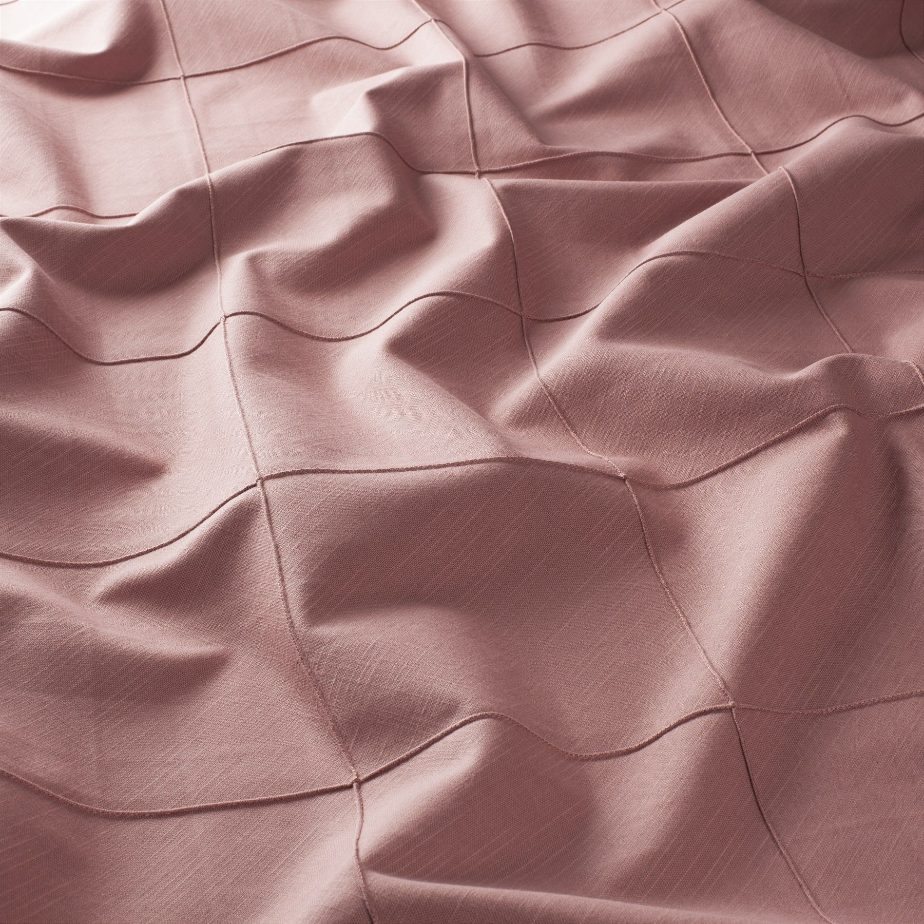 Ja6167 061 Chester Jab Vorhangstoff Meterware Gemustert Rosa