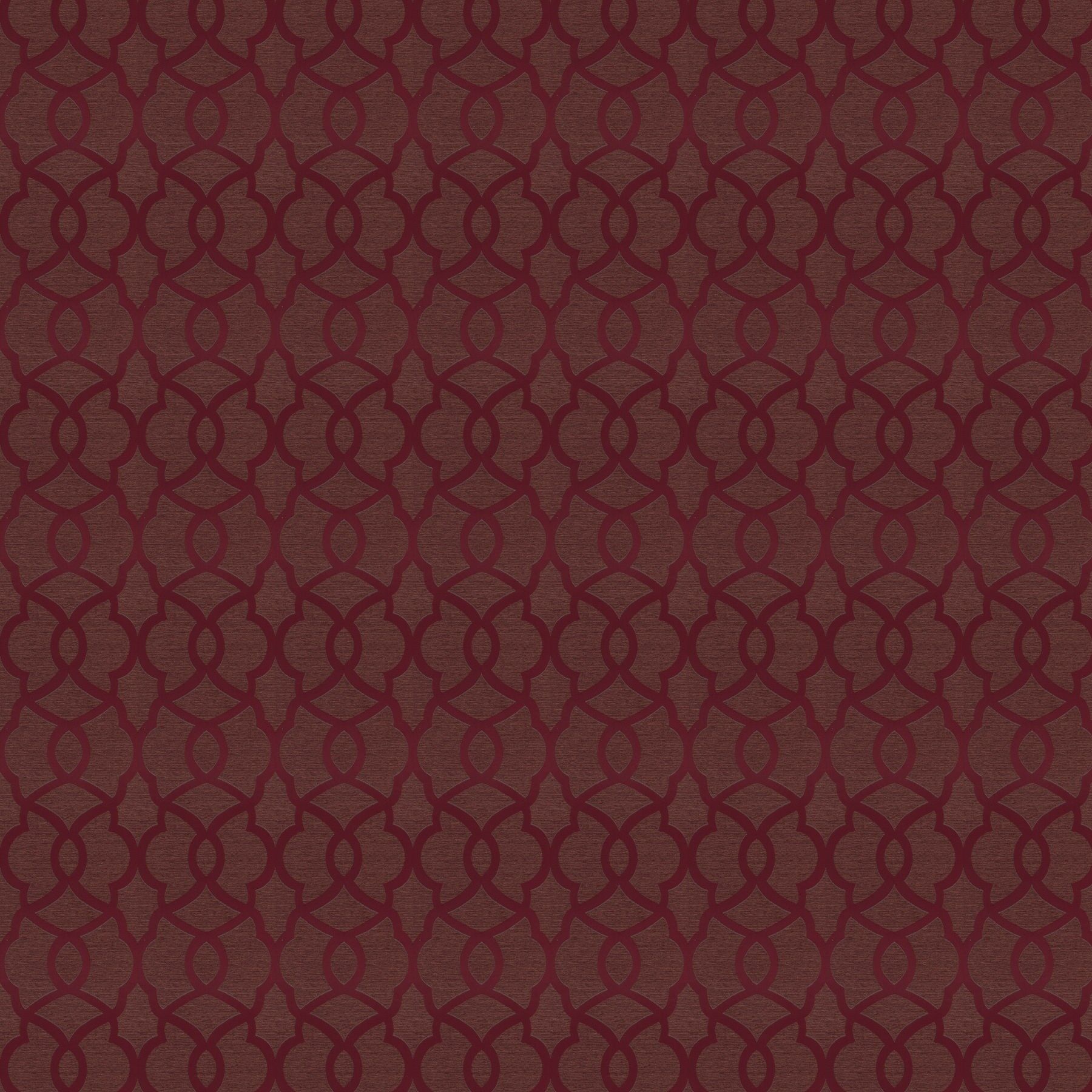 Ja7143 010 Trellis Jab Vorhangstoff Meterware Gemustert Rot 1