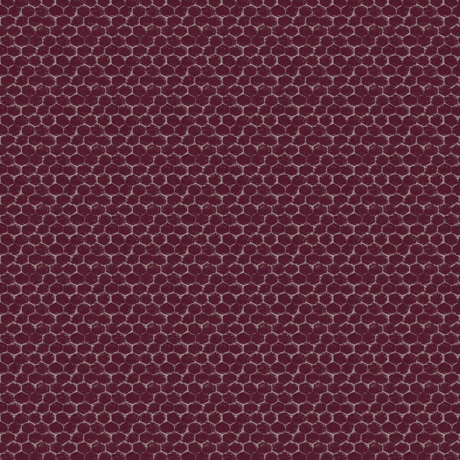 Ca1587 061 Crystallized Jab Vorhangstoff Meterware Gemustert Rot 1