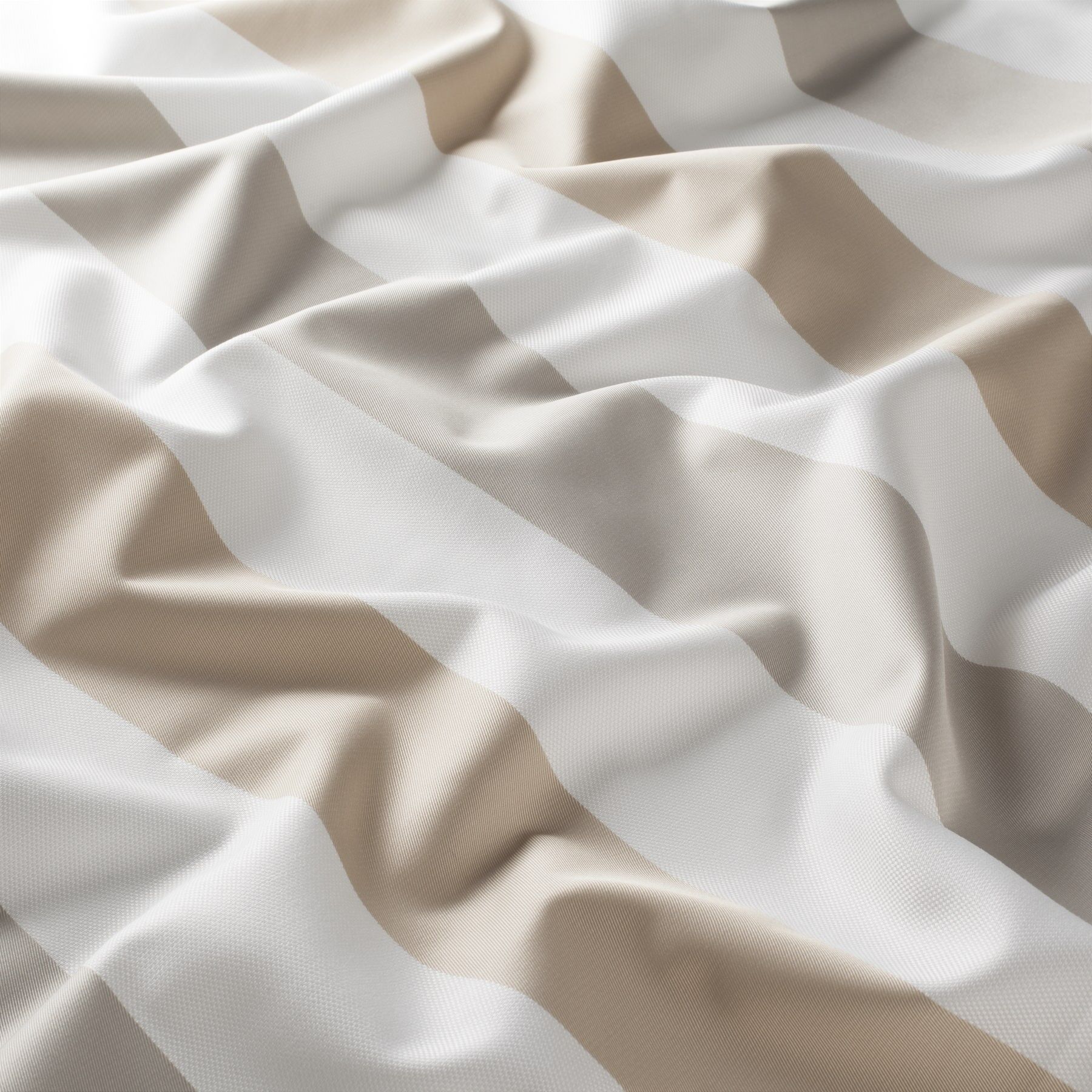 Ja7070 070 Marino Jab Vorhangstoff Meterware Gestreift Beige