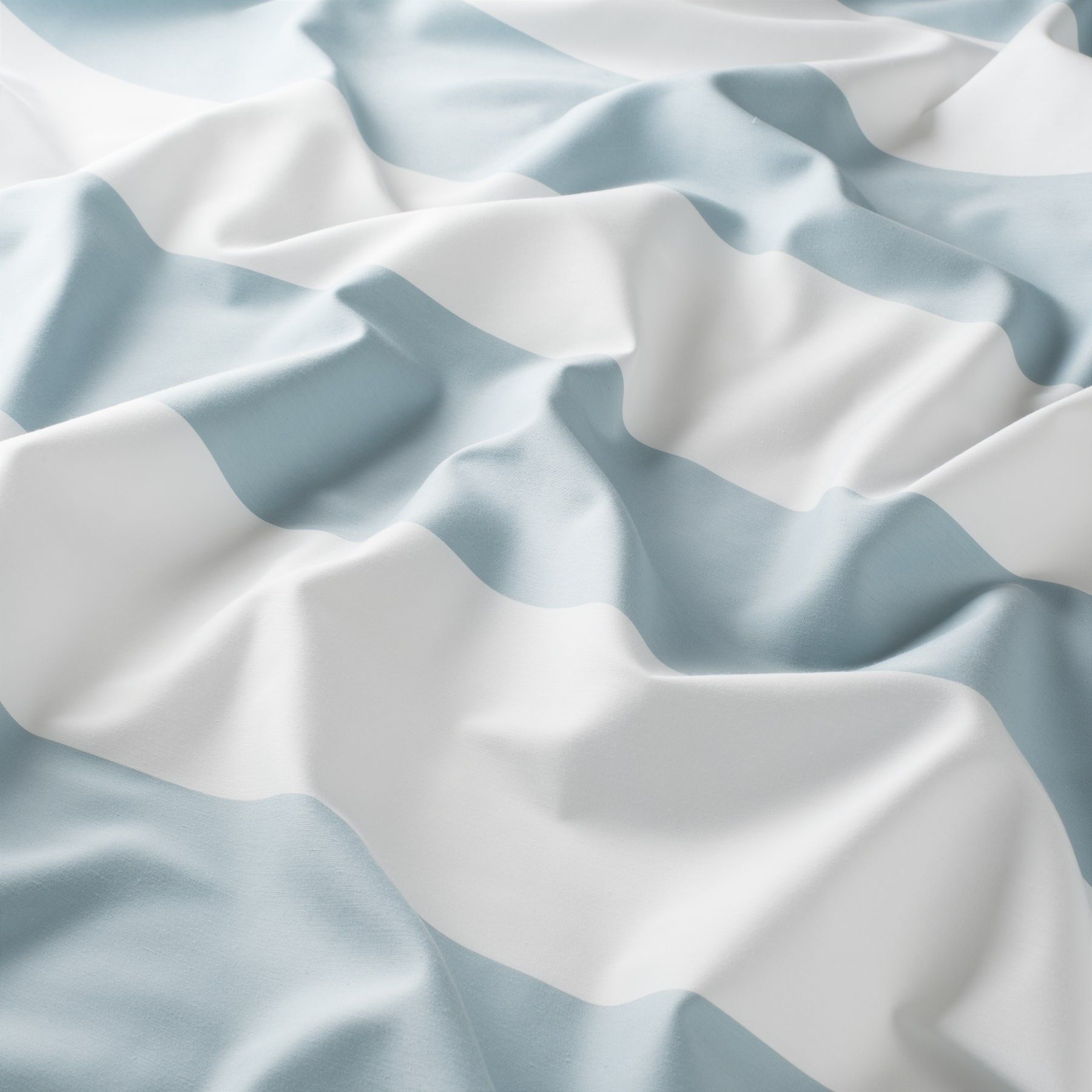 Gs1013 080 Holiday Stripe Jab Vorhangstoff Meterware Gestreift Blau
