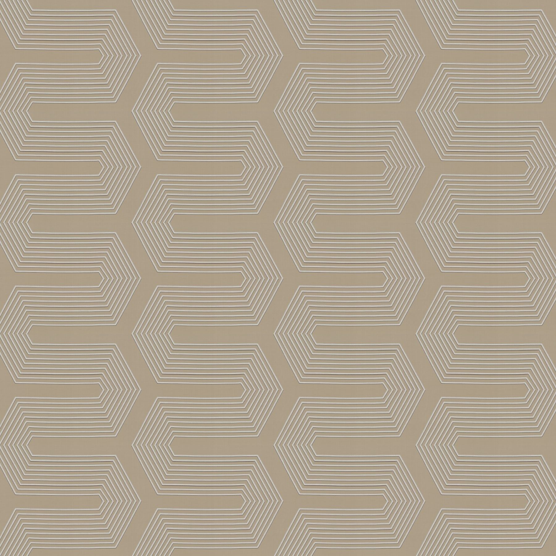 Ja7122 071 Adrian Jab Vorhangstoff Meterware Gemustert Beige 1