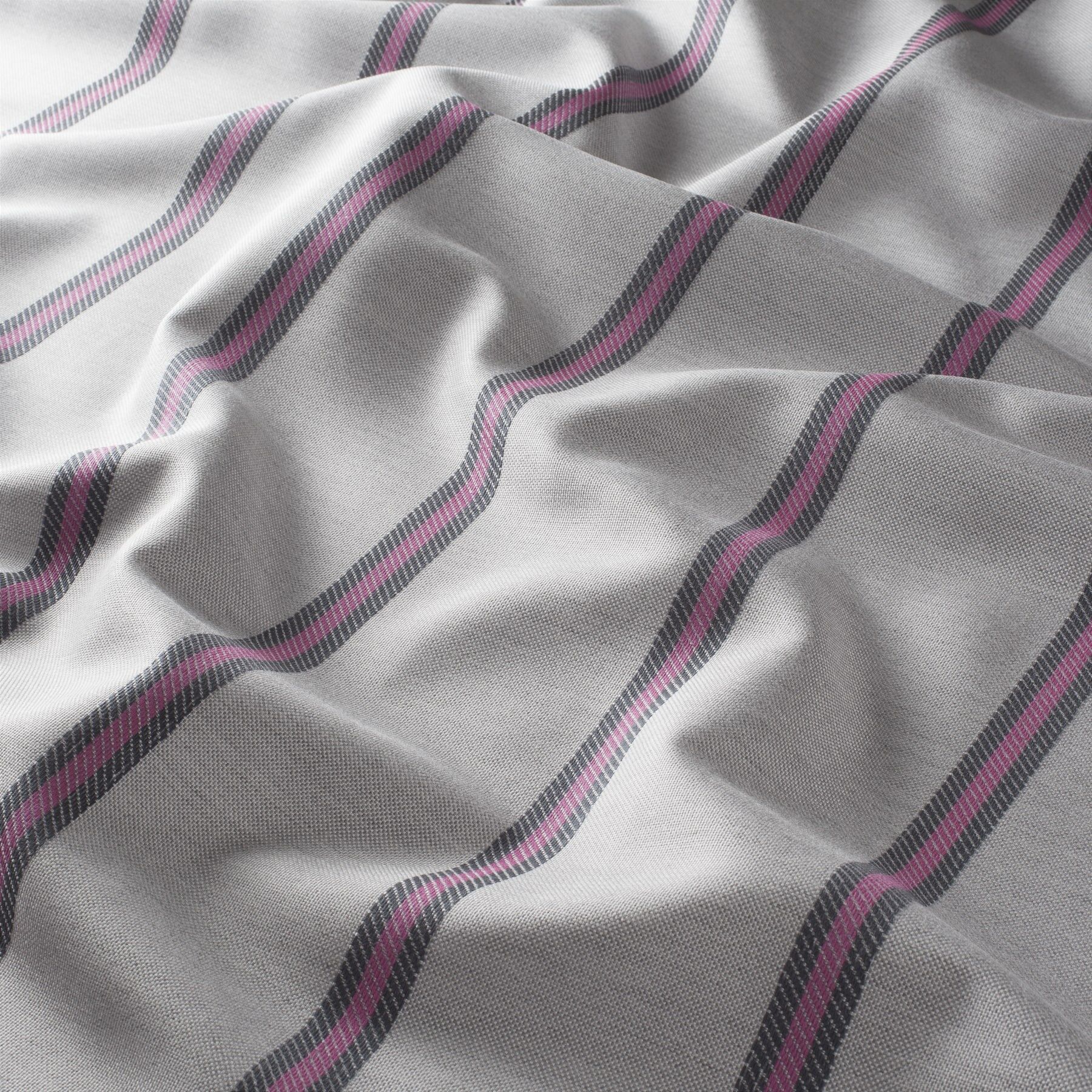 Ch3291 062 Summerdust Jab Vorhangstoff Meterware Gestreift Pink Grau