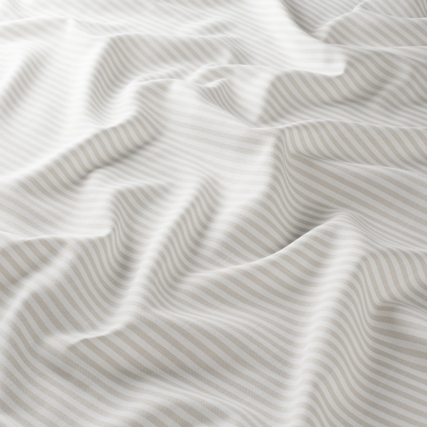 Gs1001 071 Sally Jab Vorhangstoff Meterware Gestreift Beige