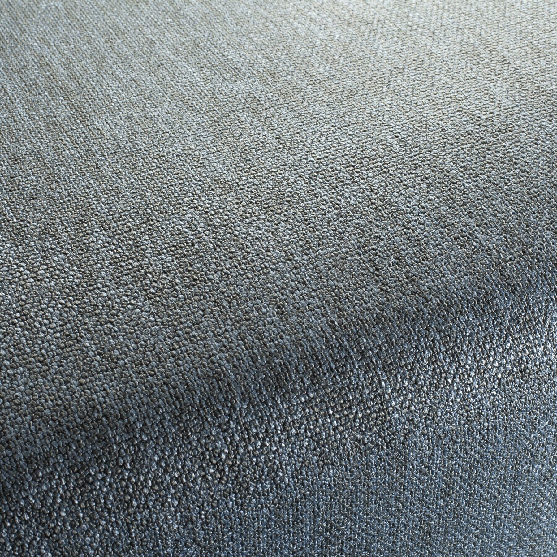 Ca1568 050 Italienischer Polsterstoff Grob Gewebt Blau