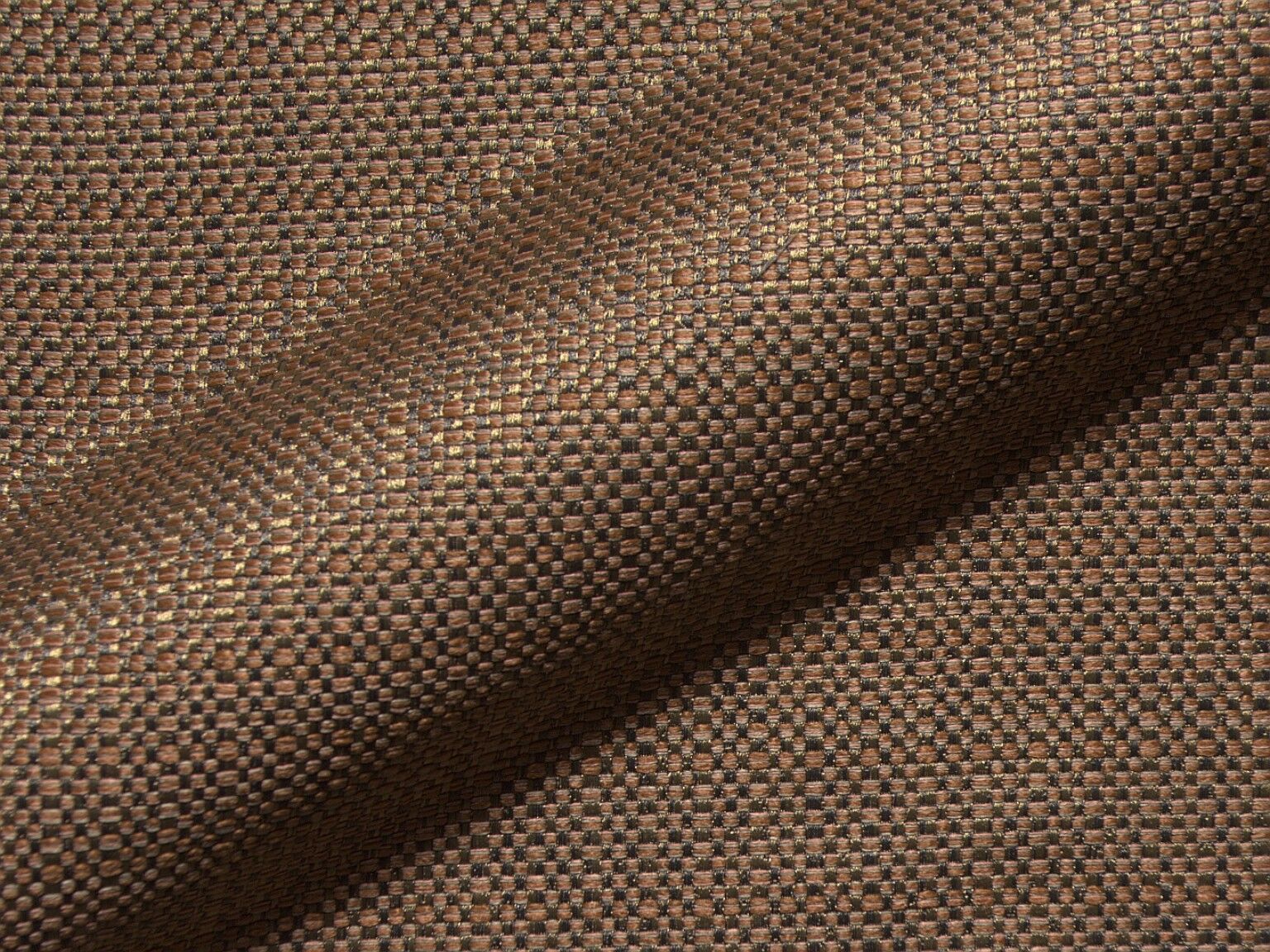 Detroit Fr 439 Hoepke Moebelstoff Schwer Entflammbar Meliert Braun