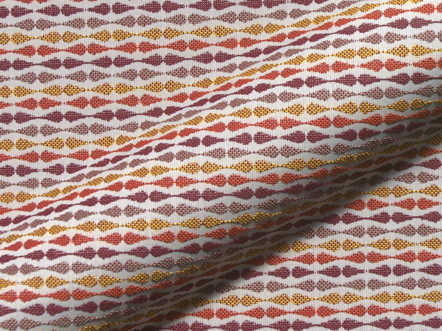 Venice 104 Activeline In & Outdoor Polsterstoffe Gemustert Rot