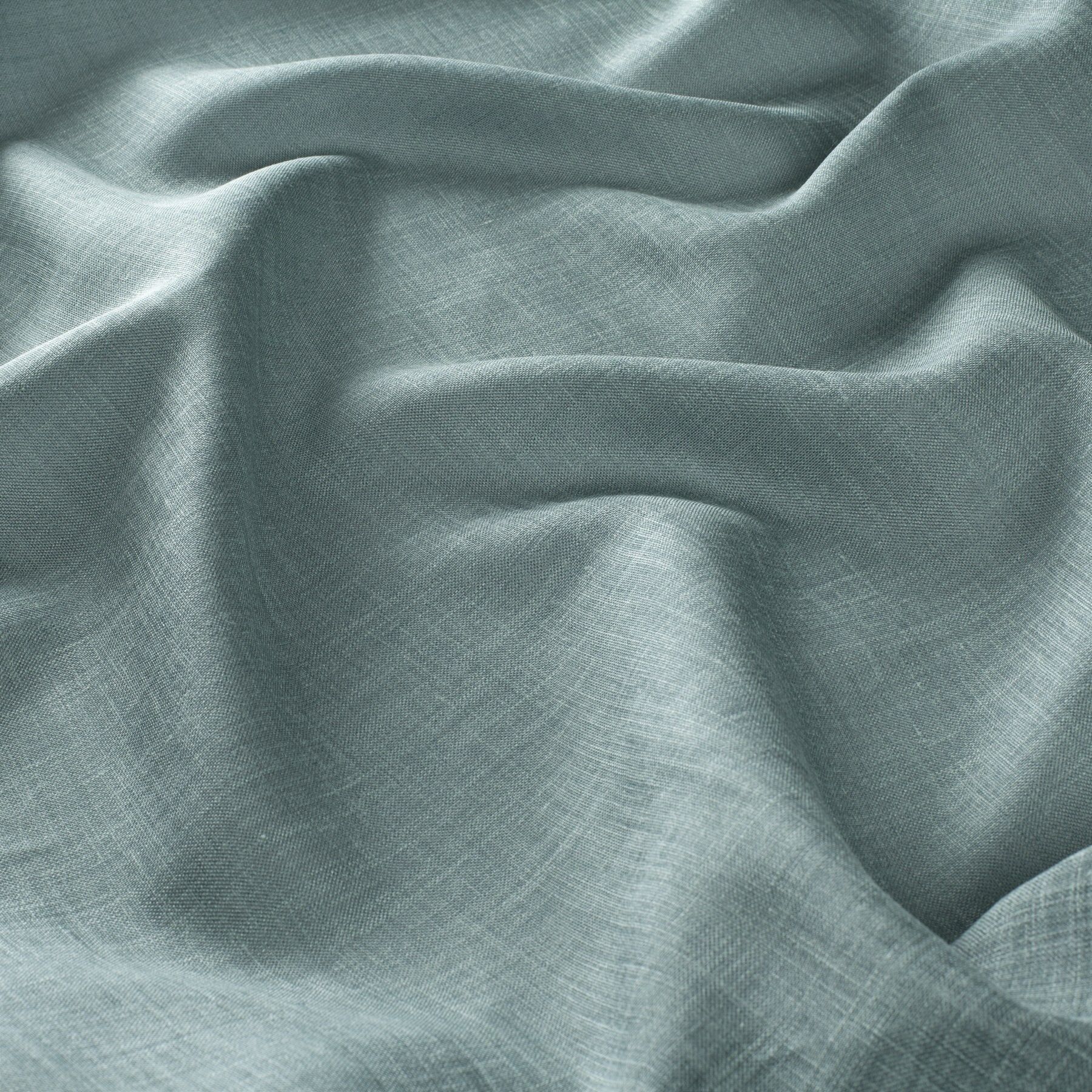 Ch2738 080 Tick Tock Reboot Leinen Gardinen Tuerkis