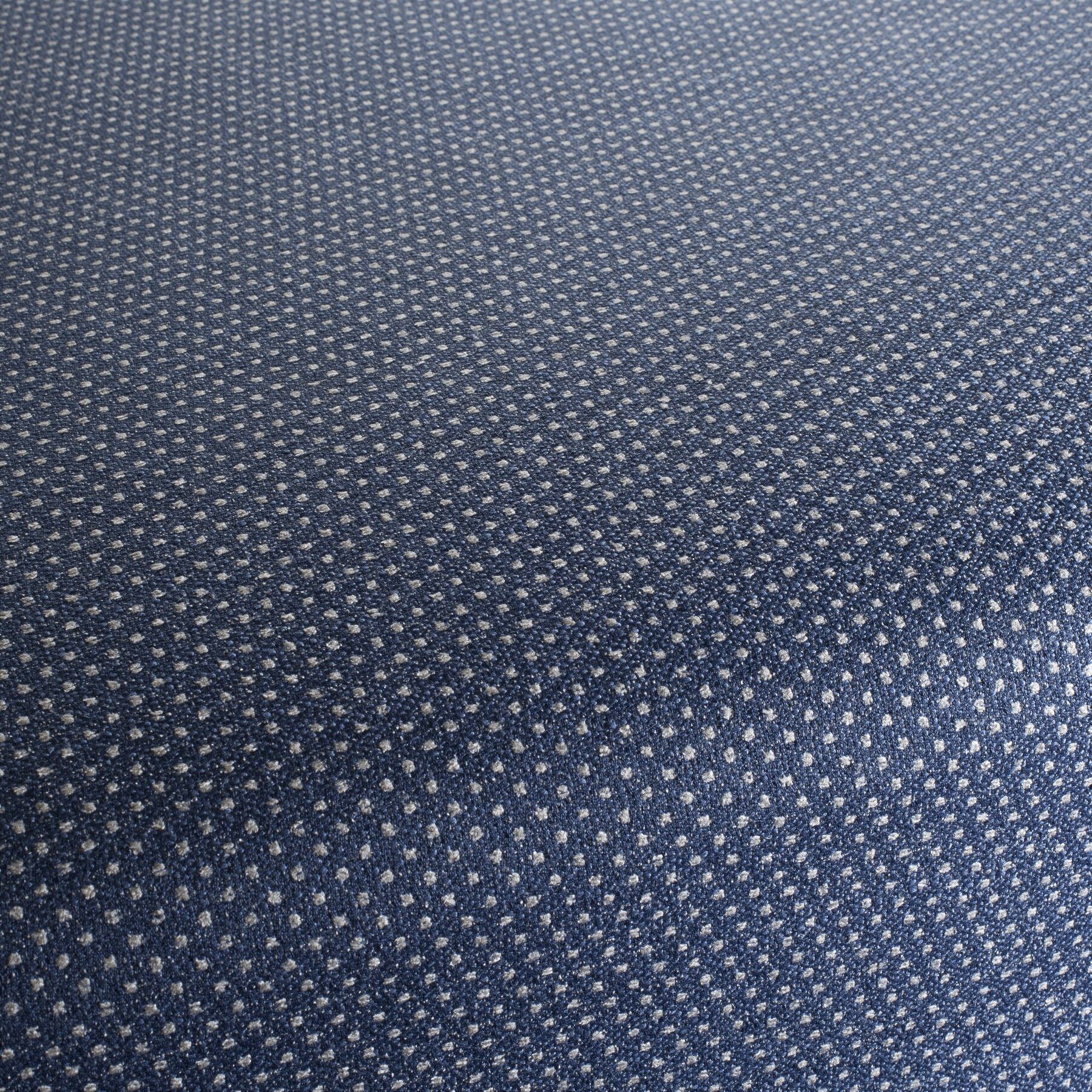 Ja2059 051 Dots Jab Polsterstoff Moebelstoff Gemustert Blau Weiss