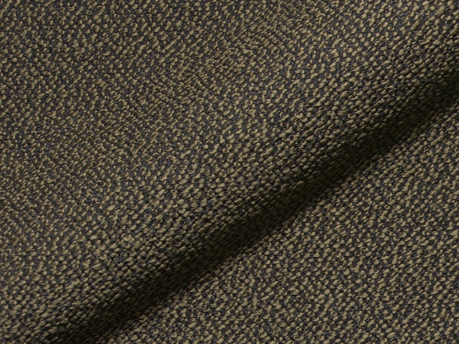 Glow 525 Q2 Hoepke Polsterstoff Moebelstoff Fleckschutz Modern Boucle Grob Gruen