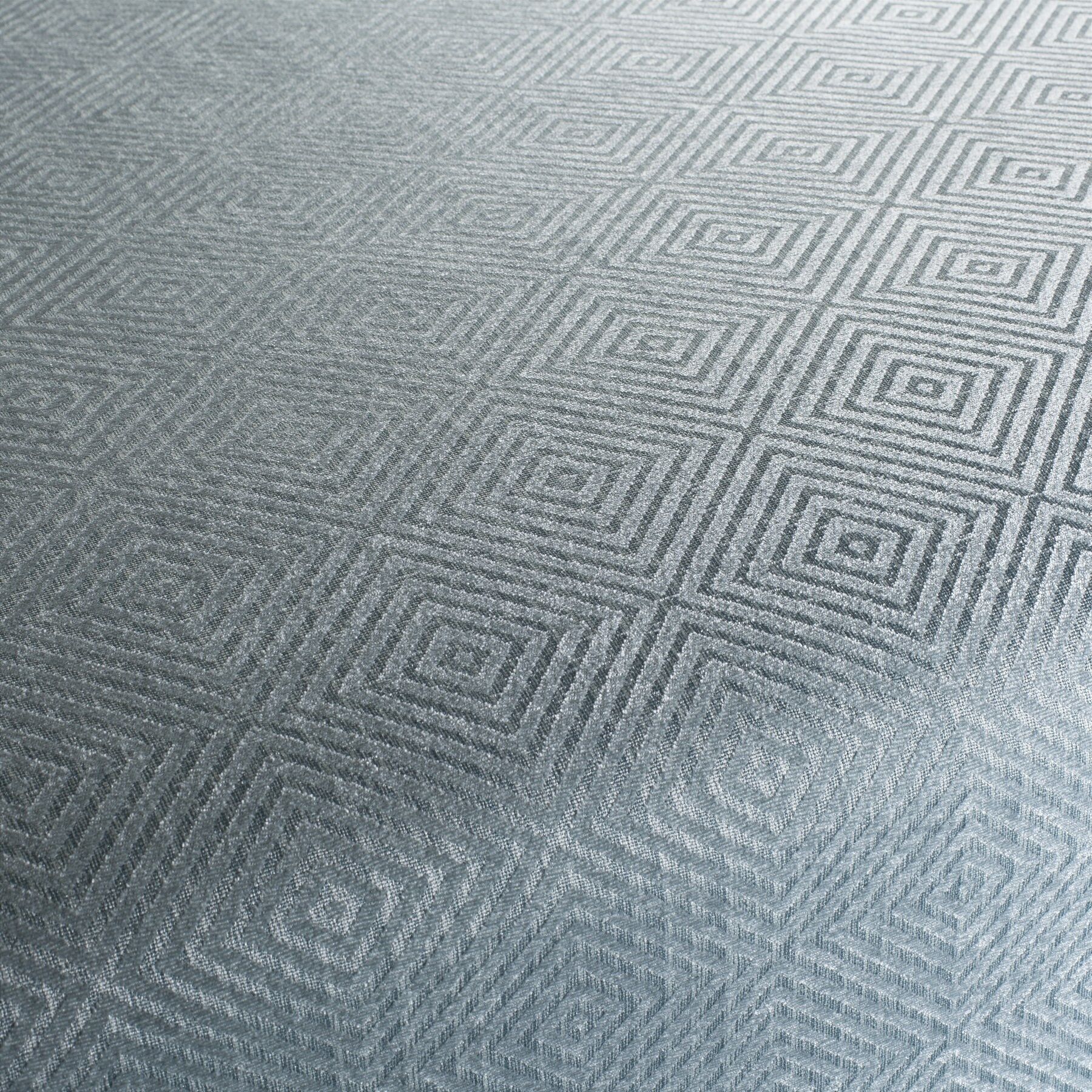 Ja1002 051 Scott Chenille Bezugsstoff Jab Anstoetz Gemustert Blau