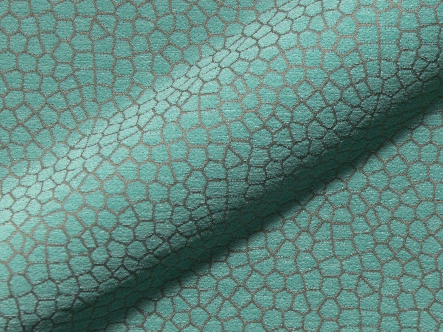 Melrose Fr 741 Ausgefallener Moderner Hoepke Polsterstoff Moebelstoff Gemustert Tuerkis Grau