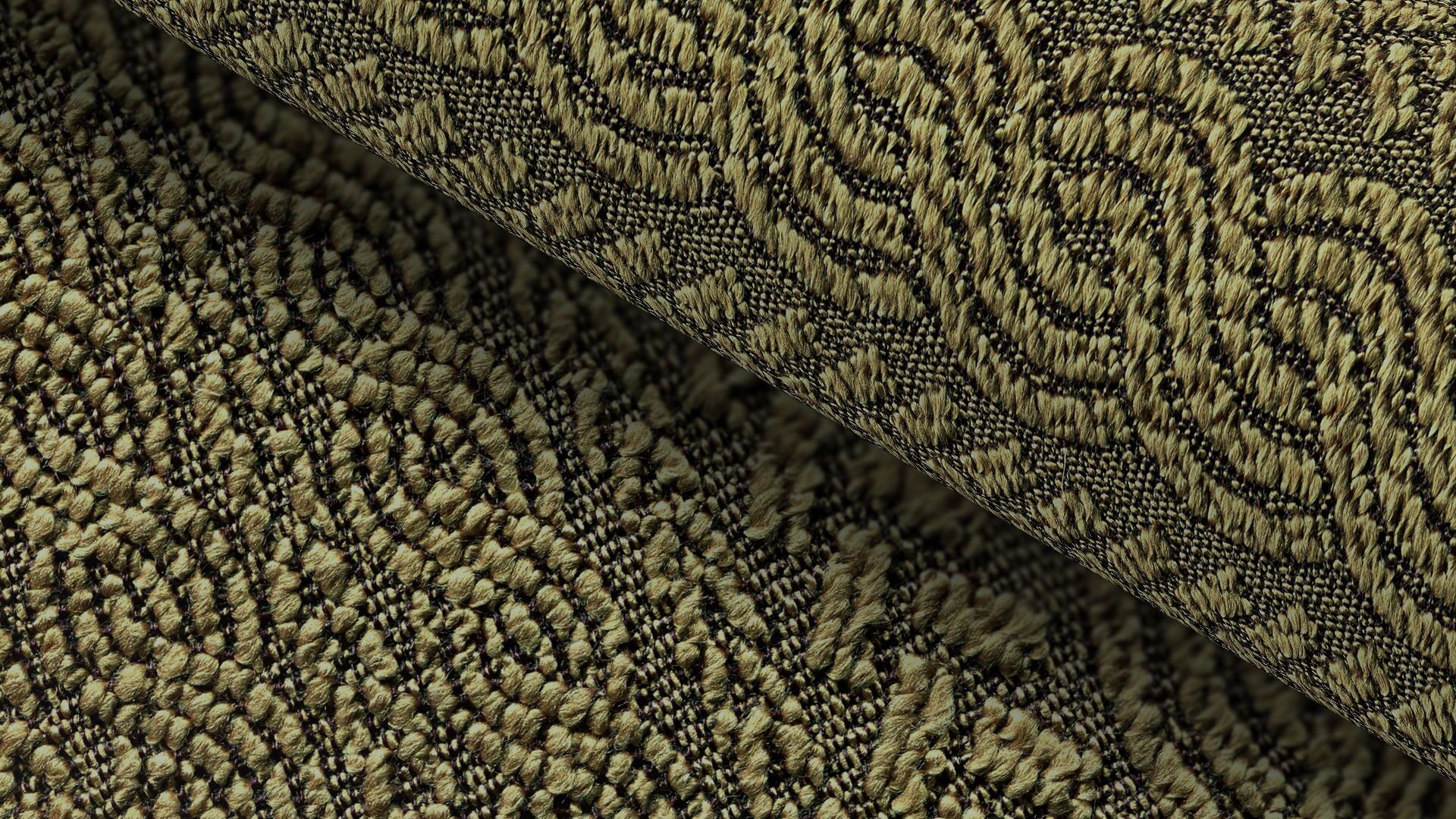 318667 Augsburg Moebelstoffe Landhausstil Landhaus Polsterstoffe Sonnhaus Moosgruen