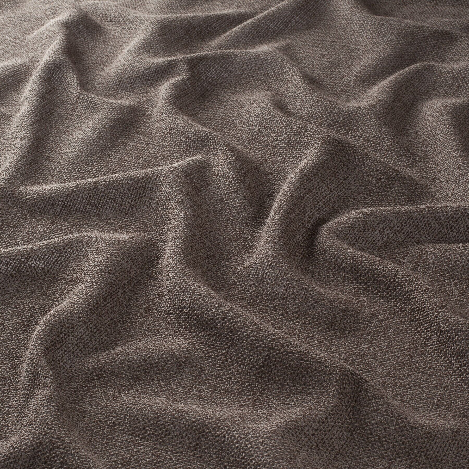 Cl4042 024 Chivasso Gardinenstoff Meterware Halbtransparent Braun