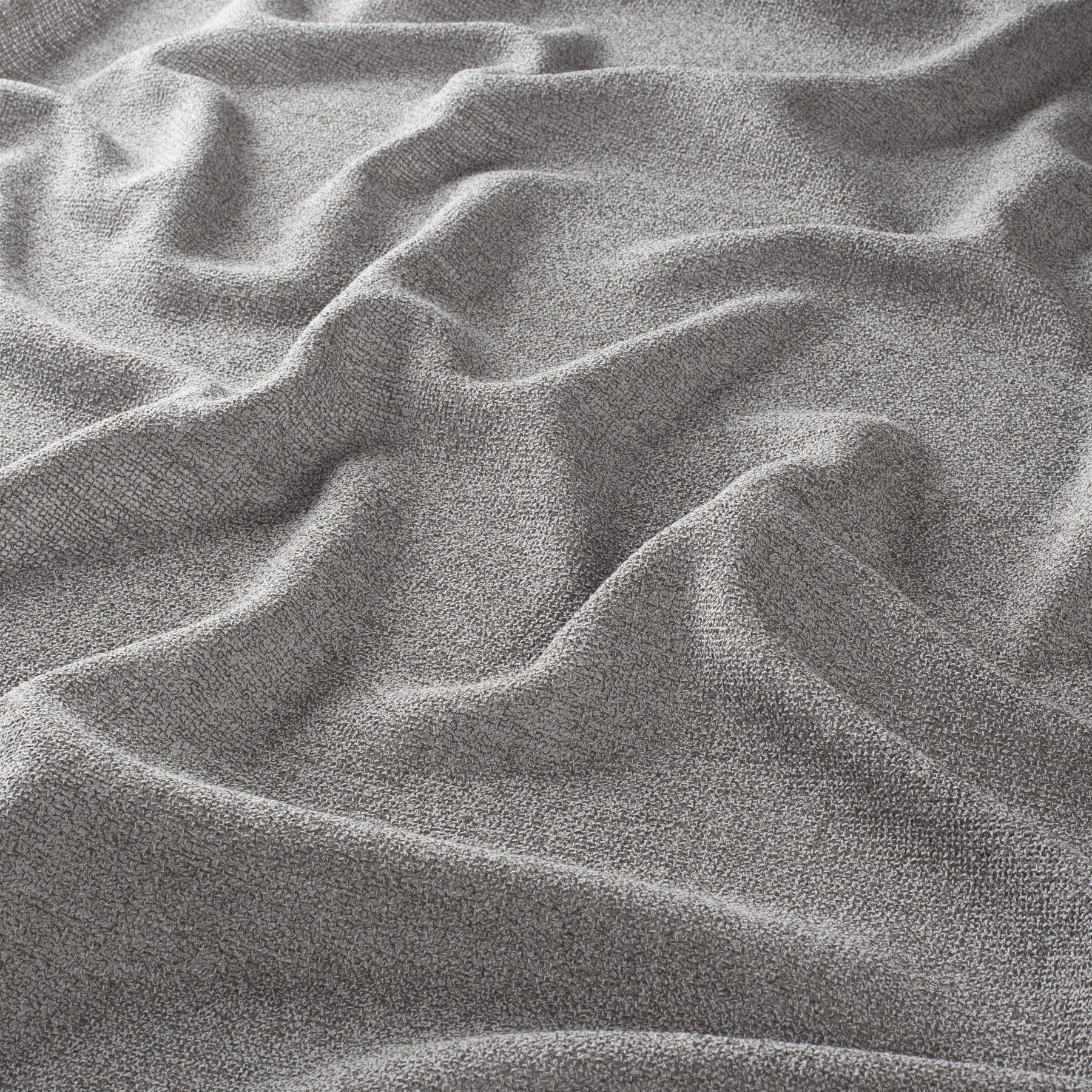 Cl4042 092 Chivasso Gardinenstoff Meterware Halbtransparent Grau