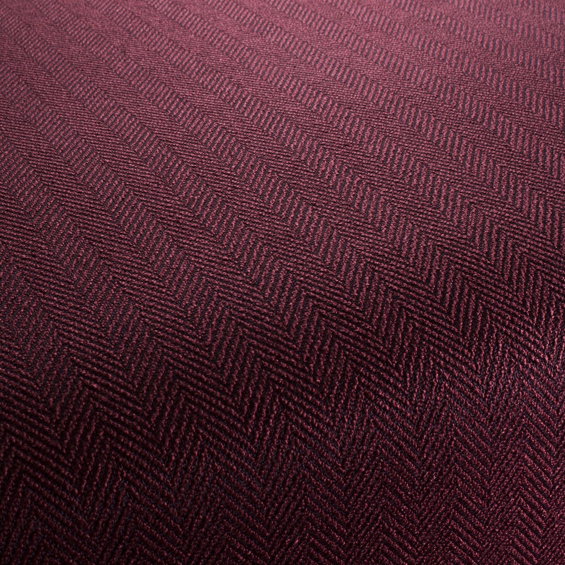 Ja2063 011 Cassia Jab Polsterstoff Fischgraet Gemustert Rot