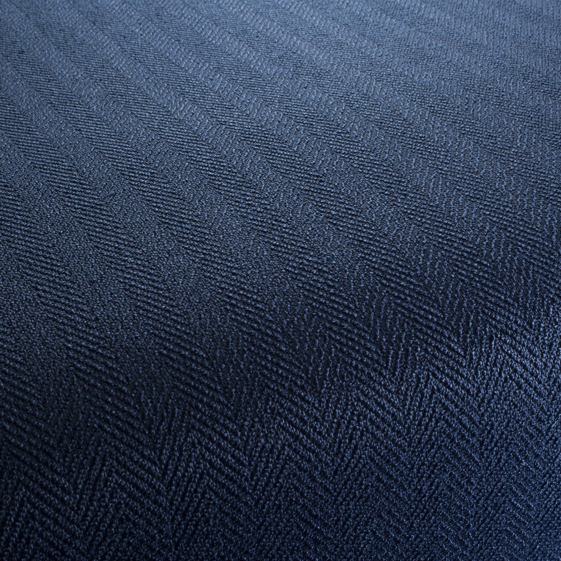 Ja2063 052 Cassia Jab Polsterstoff Fischgraet Gemustert Blau