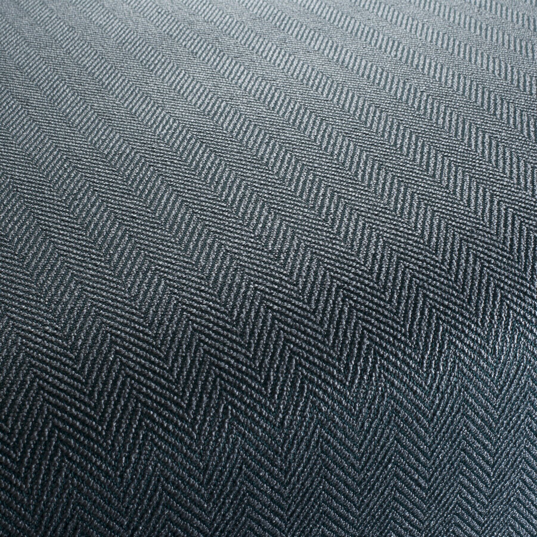 Ja2063 081 Cassia Jab Polsterstoff Fischgraet Gemustert Tuerkis Blau