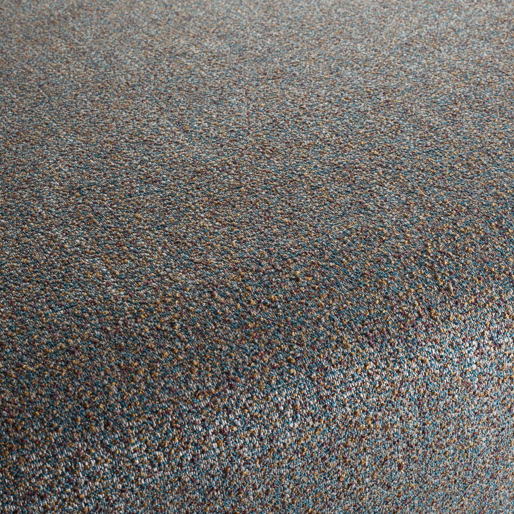 Ca1742 084 Closer Carlucci Italienischer Polsterstoff Grob Gewebt Braun Blau