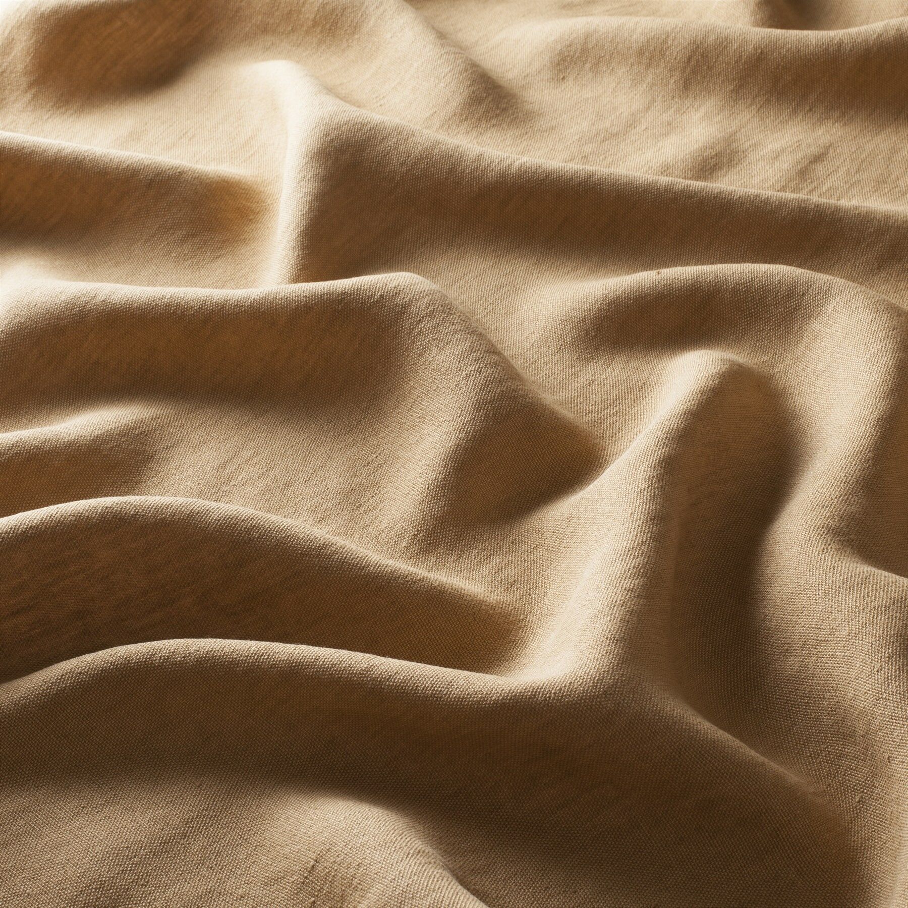 Ch2985 064 Honest Reboot Leinen Vorhang Orange