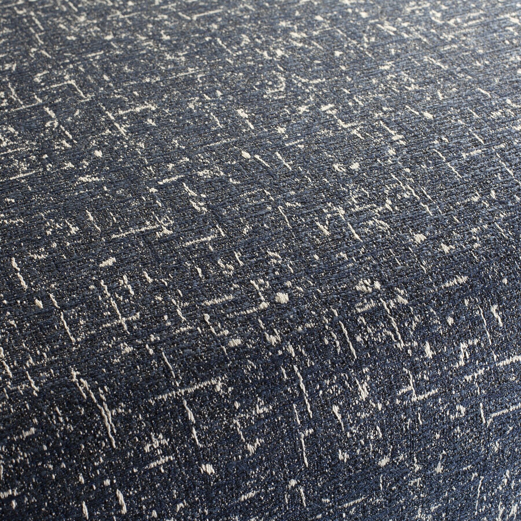 Ca1643 052 Sentimental Spirit Gemusterte Polsterstoffe Blau