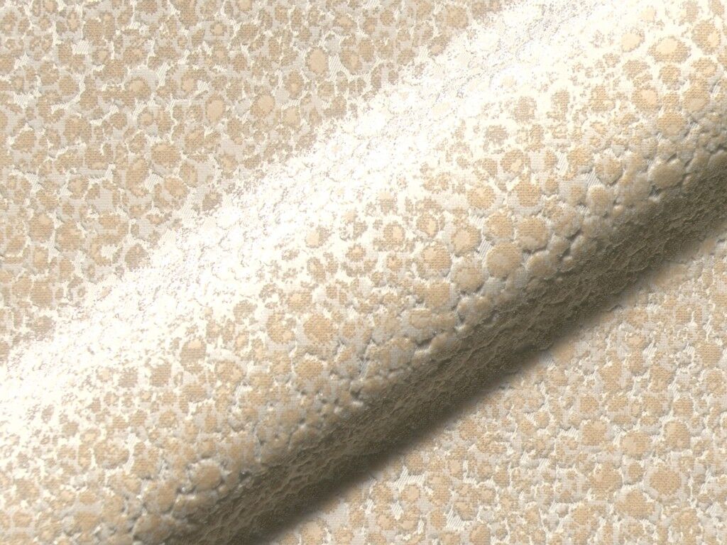 Salea 151 Hoepke Microfaser Stoff Gemustert Beige