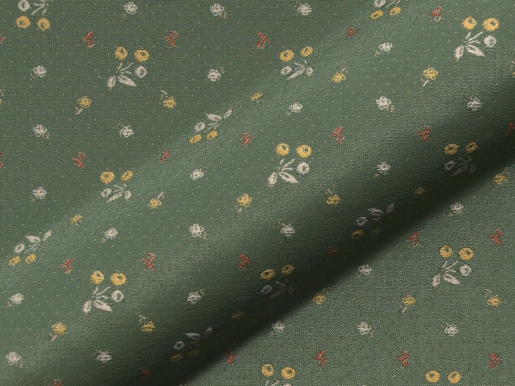 Calla 252 Hoepke Polsterstoffe Blumen Gruen