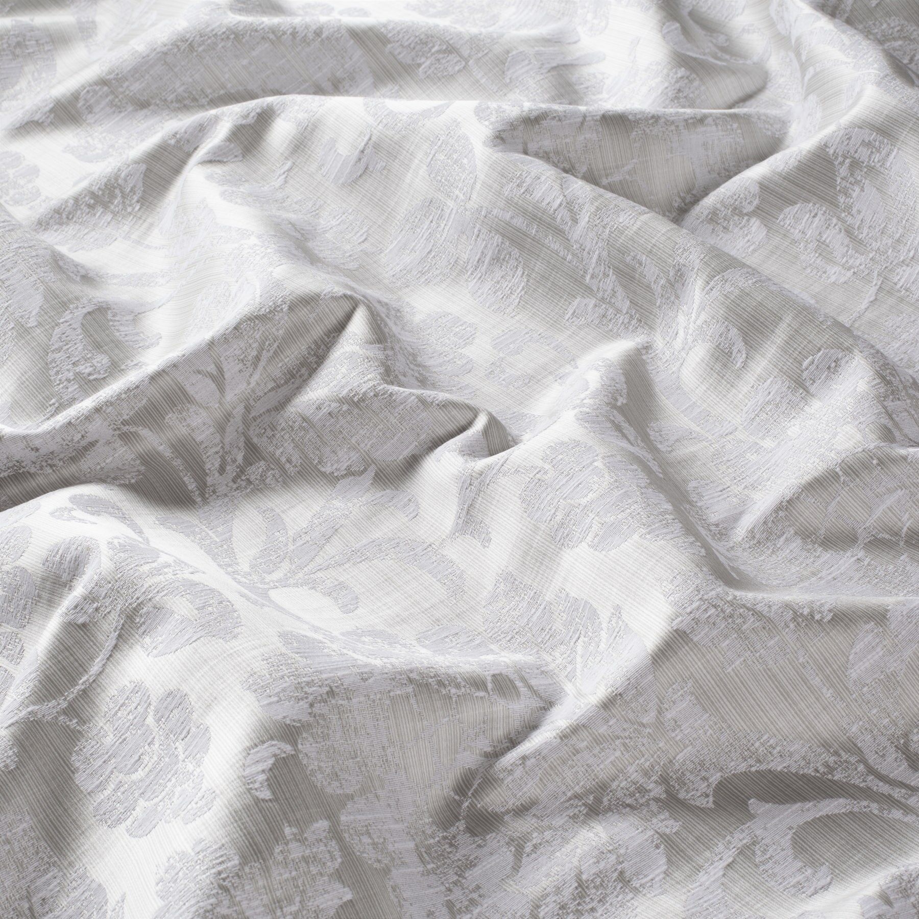 9 7893 091 Felici Jab Vorhangstoff Meterware Mit Blumenmuster Weiss Beige