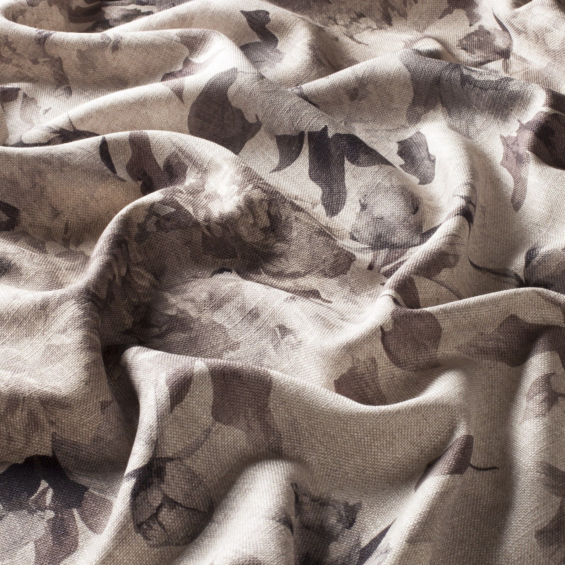 Ca1444 091 Fiore Botanico Jab Vorhangstoff Meterware Mit Blumenmuster Beige